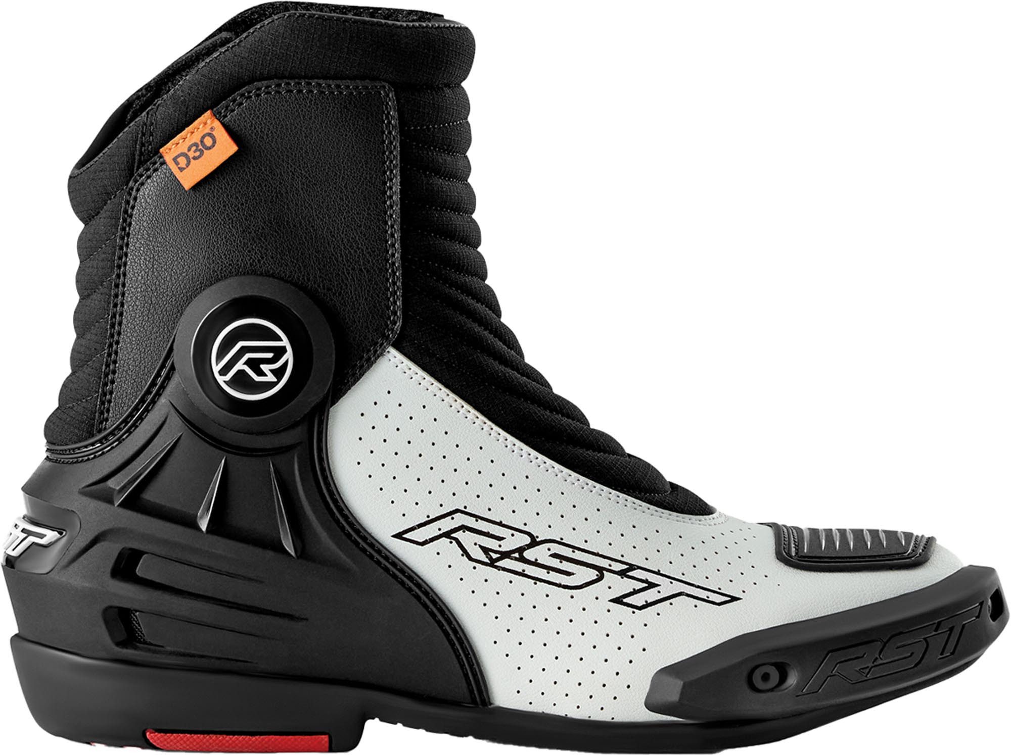 RST Tractech Evo D3O Short perforierte Motorrad Stiefel Motorradstiefel perforiert,wechselbare Zehenschleifer