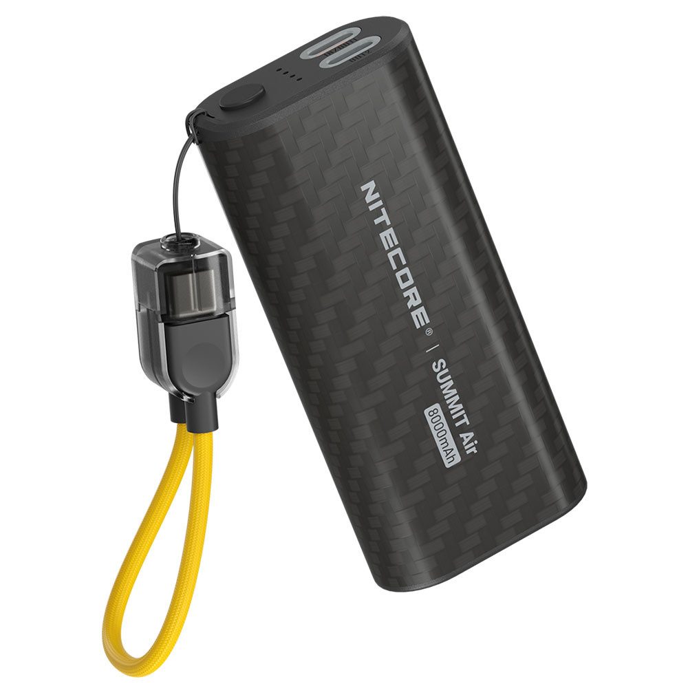 Nitecore SUMMIT Air Powerbank 8.000mAh - Schwarz kältebeständig Powerbank, kältebeständig