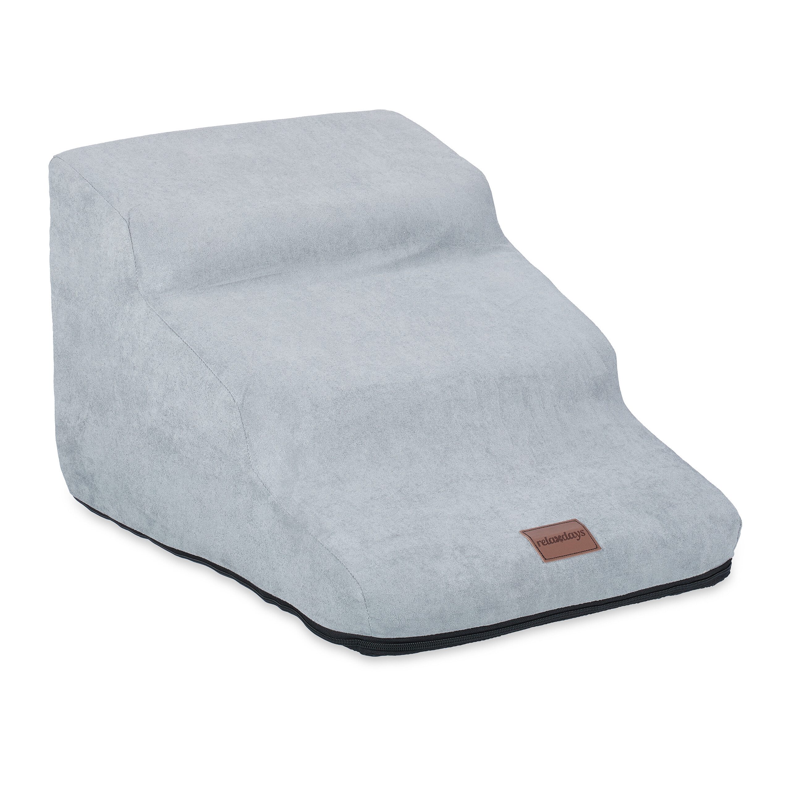 relaxdays Haustiertreppe Hundetreppe mit 3 Stufen, günstig online kaufen