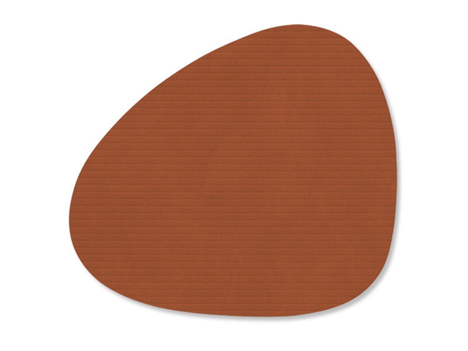 LIND DNA Platzset Corduroy Untersetzer Curve rust 11x13cm