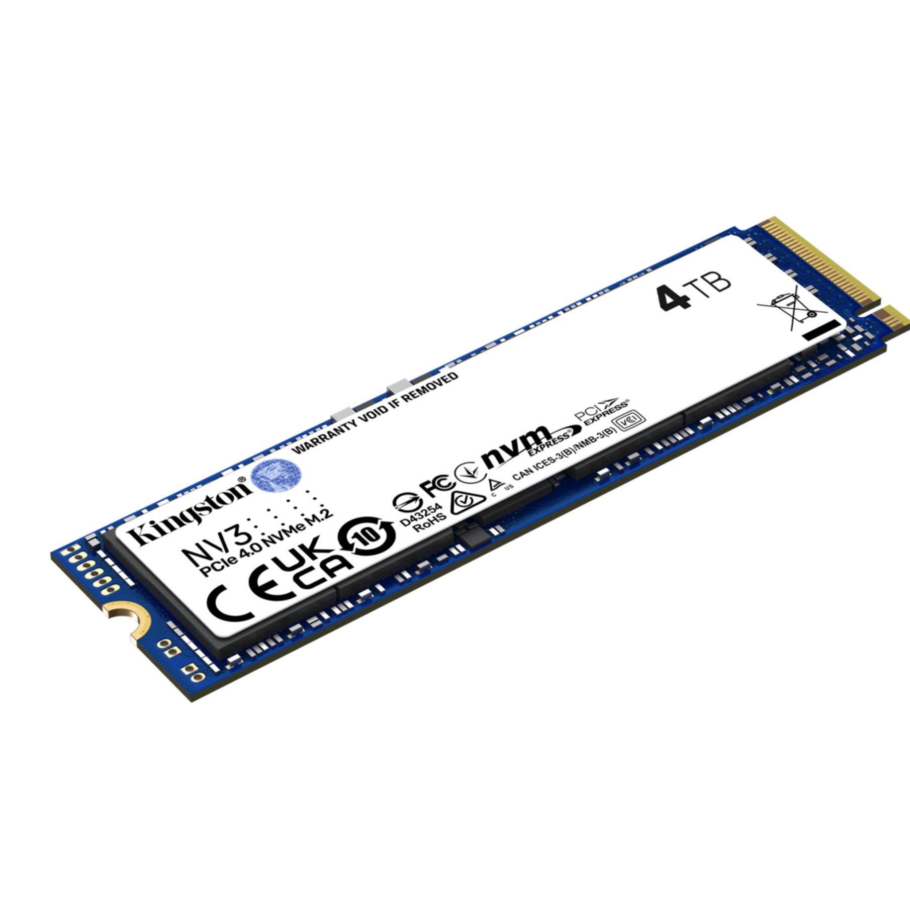 Kingston 4000G NV3 M.2 2280 NVMe SSD interne SSD
