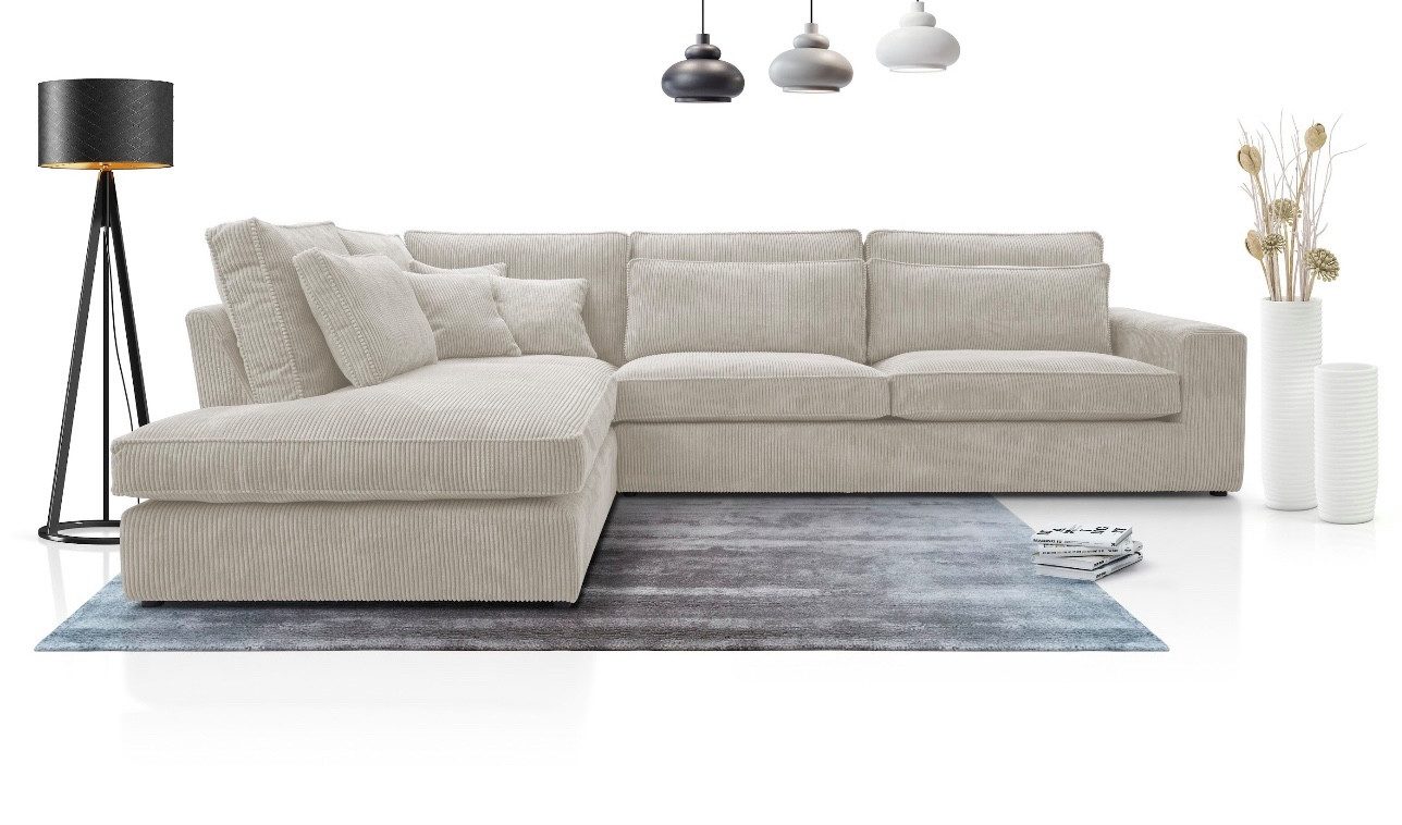AN-MOEBEL4U Ecksofa COMFORTO STANDARD CORD 314 günstig online kaufen
