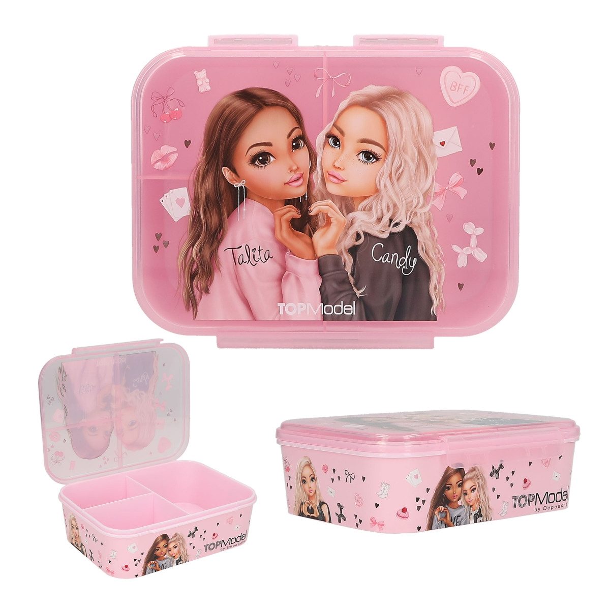 Depesche Lunchbox TM Brotdose MY BFF, Kunststoff