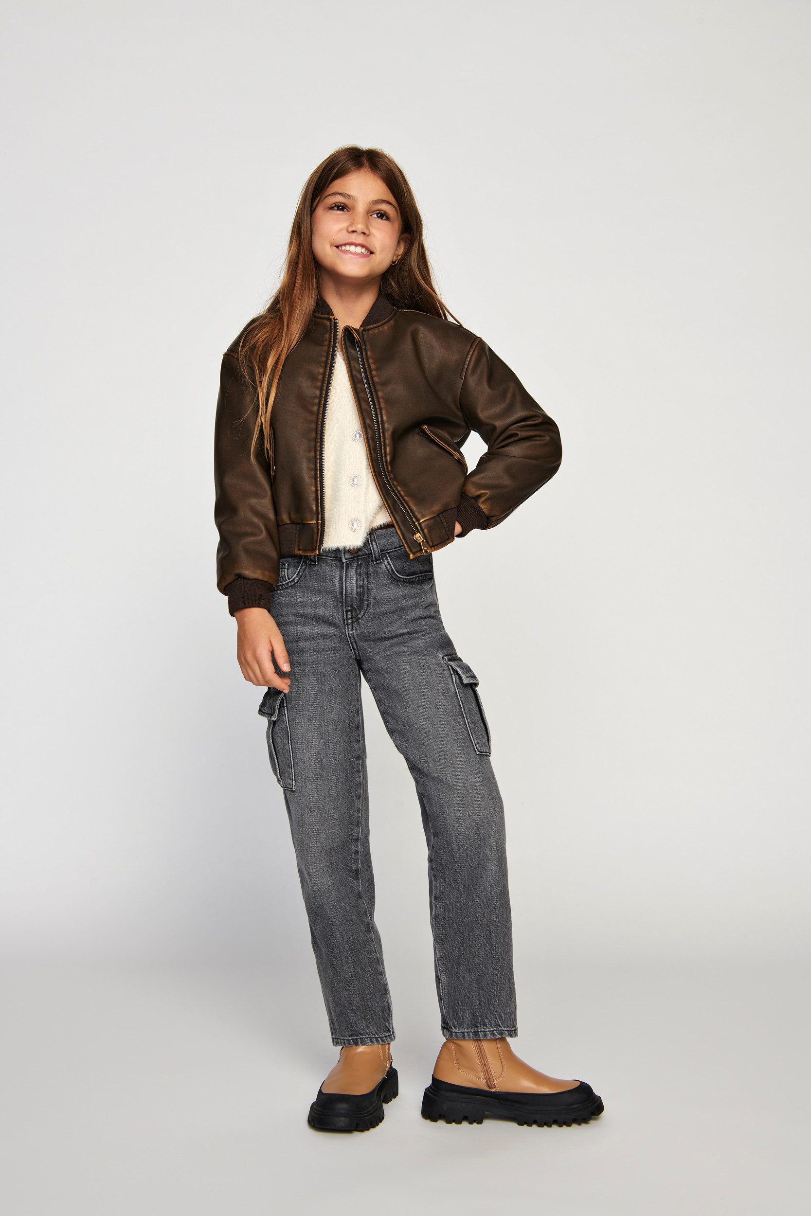 KIDS ONLY Cargojeans KOGHARMONY WIDE CRGO CARROT AZG414 NOOS