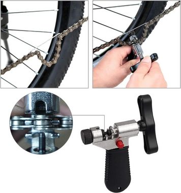 UE Stock Fahrradwerkzeugset 4 in 1 Fahrrad Kette Reparatursatz Fahrradkettenreparaturwerkzeug Set