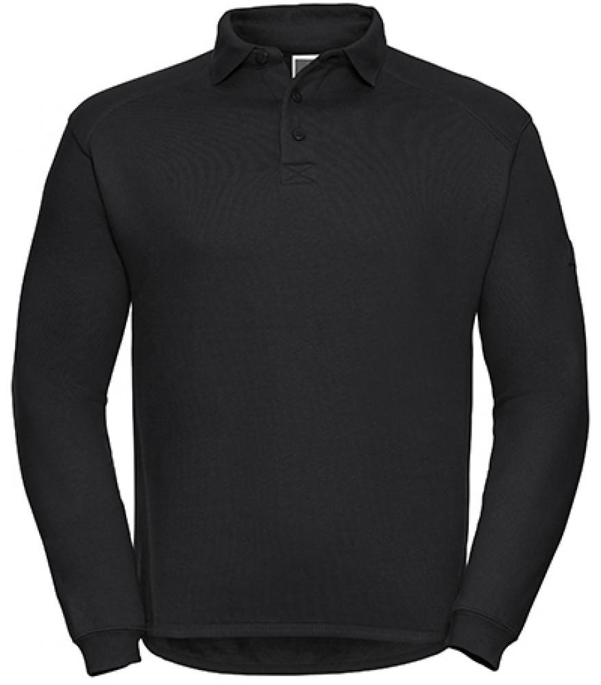 Russell Langarm-Poloshirt Herren Workwear-Poloshirt - Waschbar bis 60 °C - bis 4XL