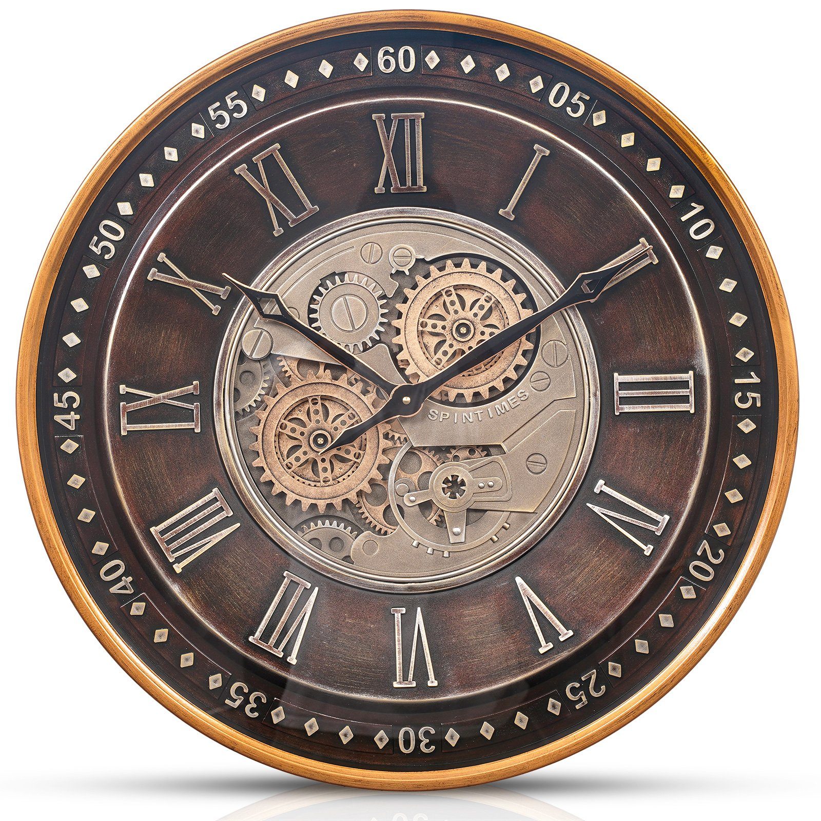 Samilito Uhr 59,5 cm mit echtem günstig online kaufen
