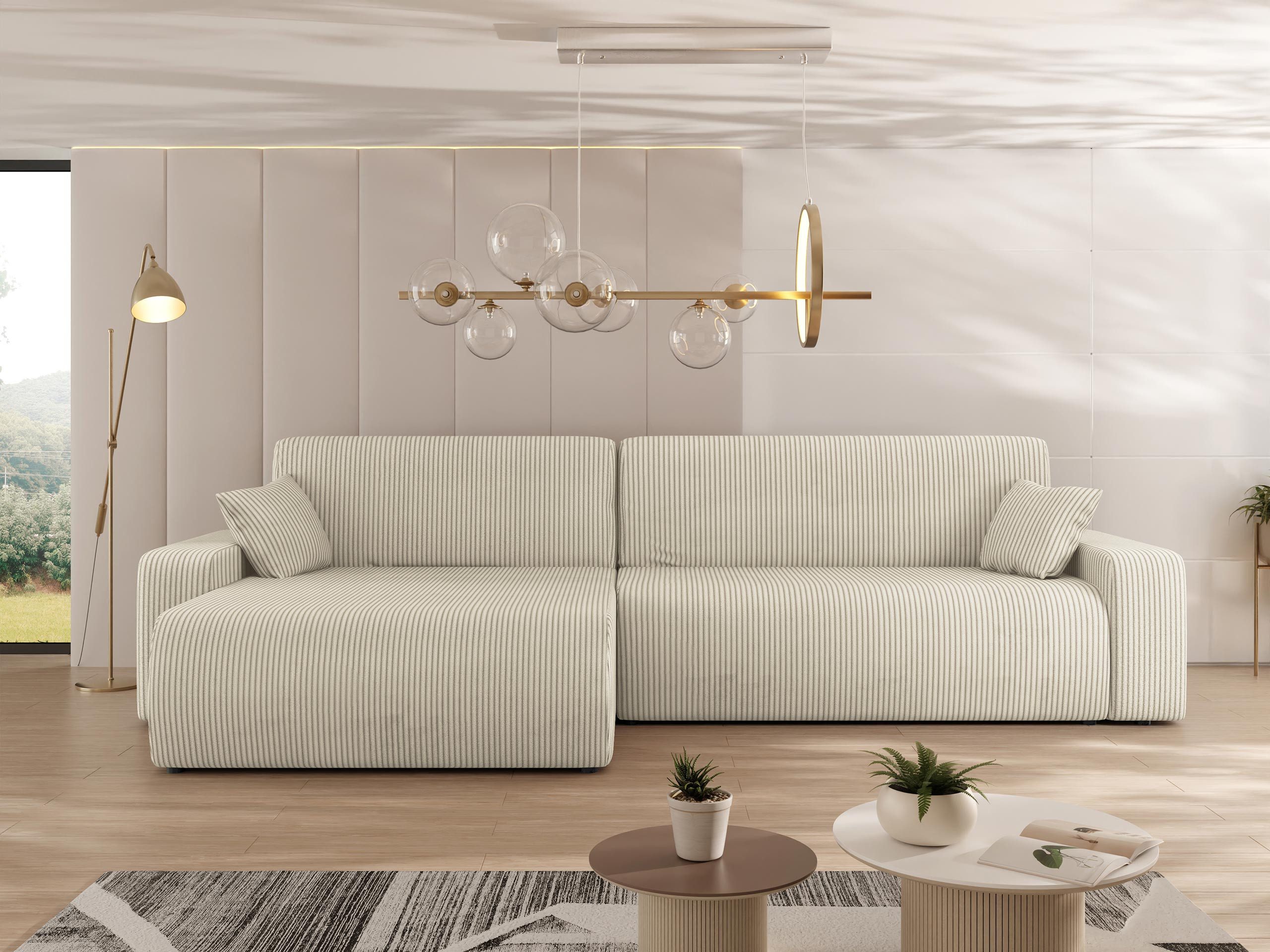 MIRJAN24 Ecksofa Piano L Cord, mit günstig online kaufen