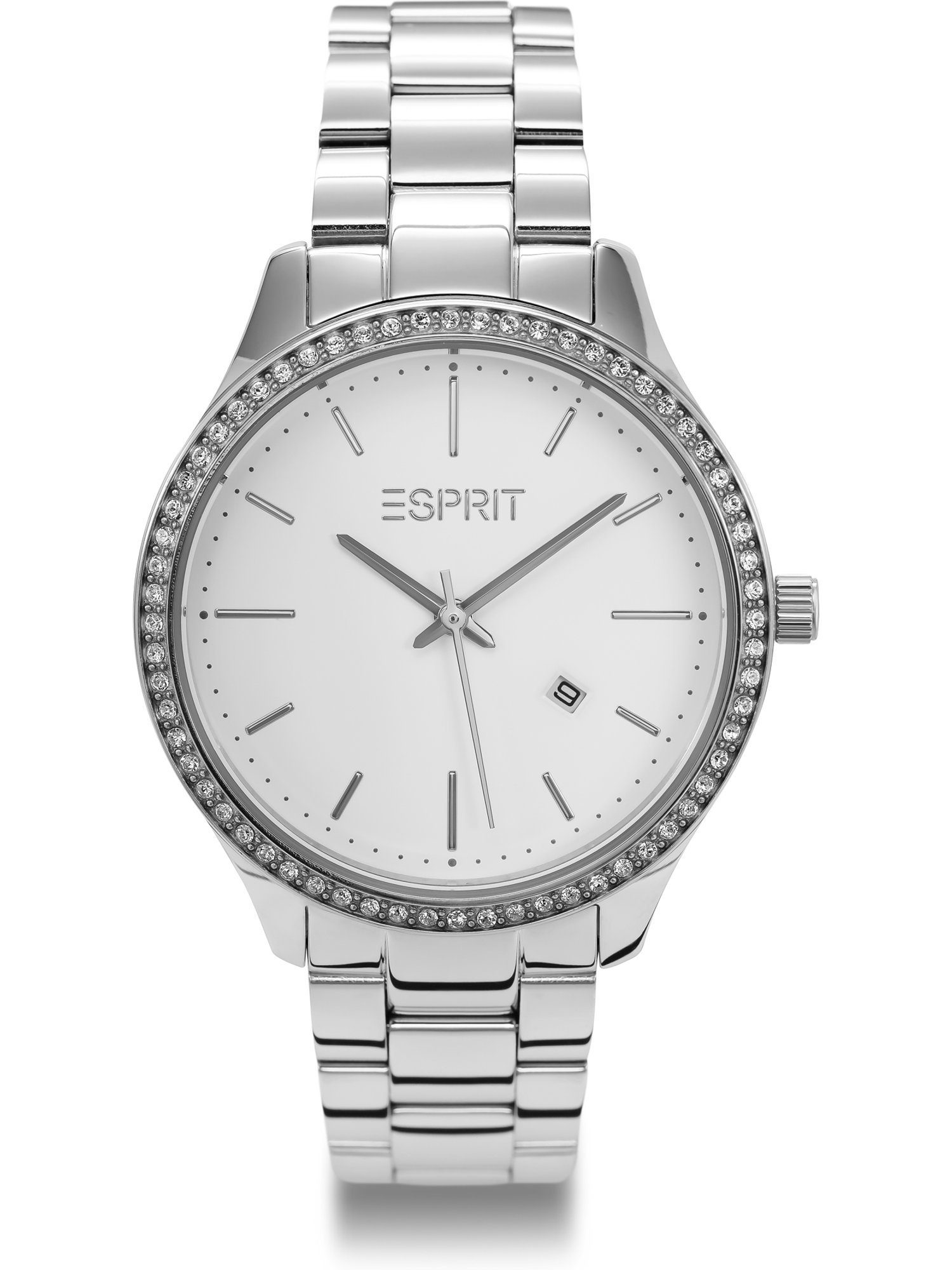 Esprit Quarzuhr ESPRIT Damen-Uhren Analog Quarz, Klassikuhr silber