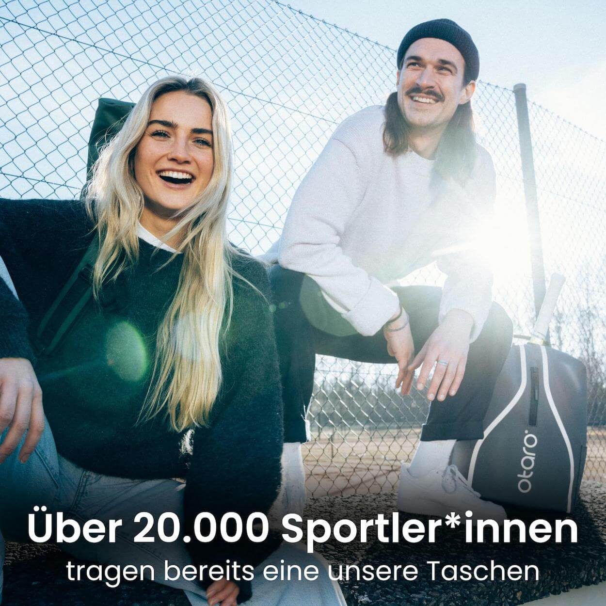 Otaro Tennisrucksack Kinder Tennisrucksack mit Schuhfach, Kids 19L