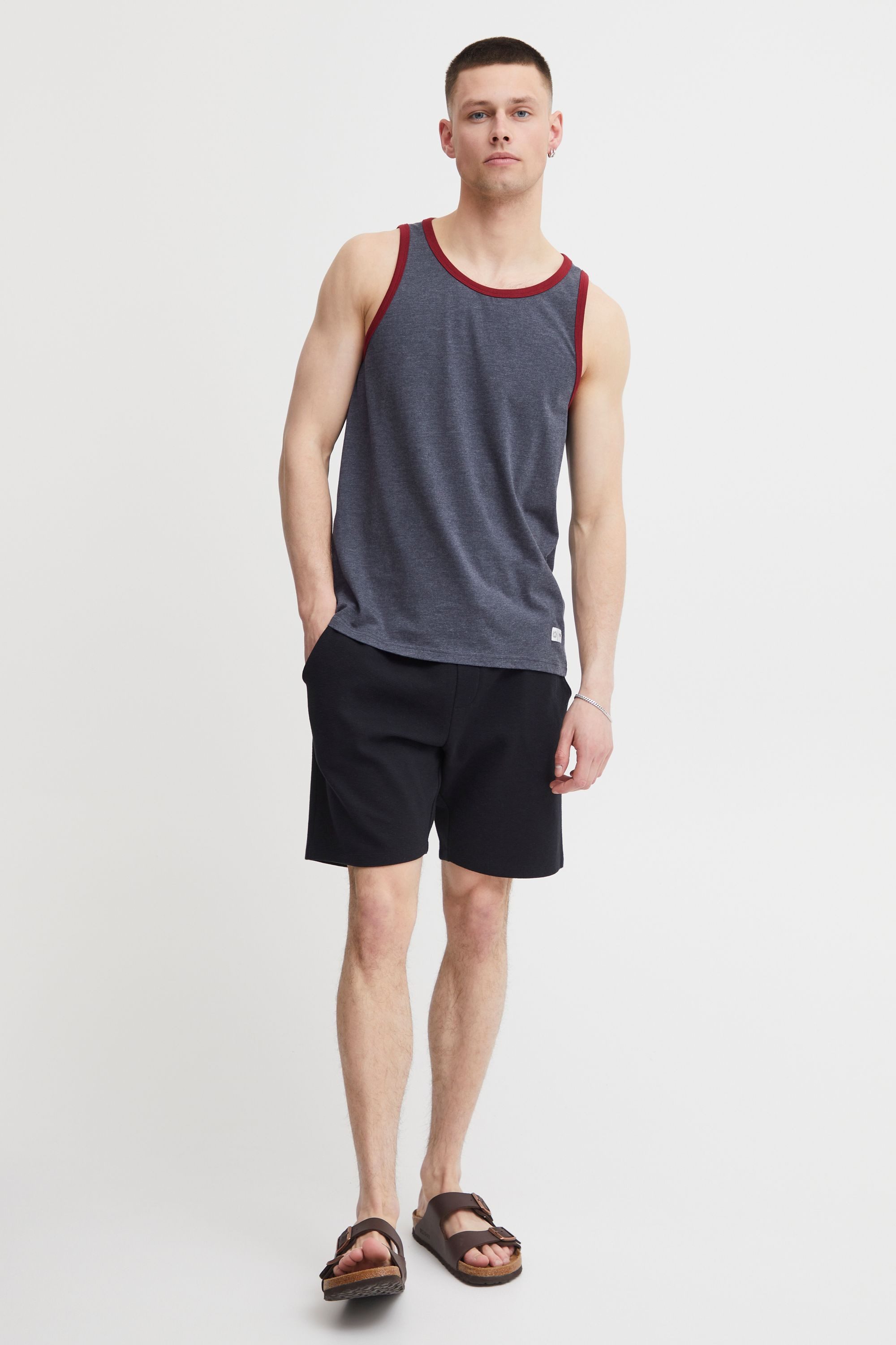 !Solid Tanktop SDMalino Top mit farblich abgesetzten Kanten