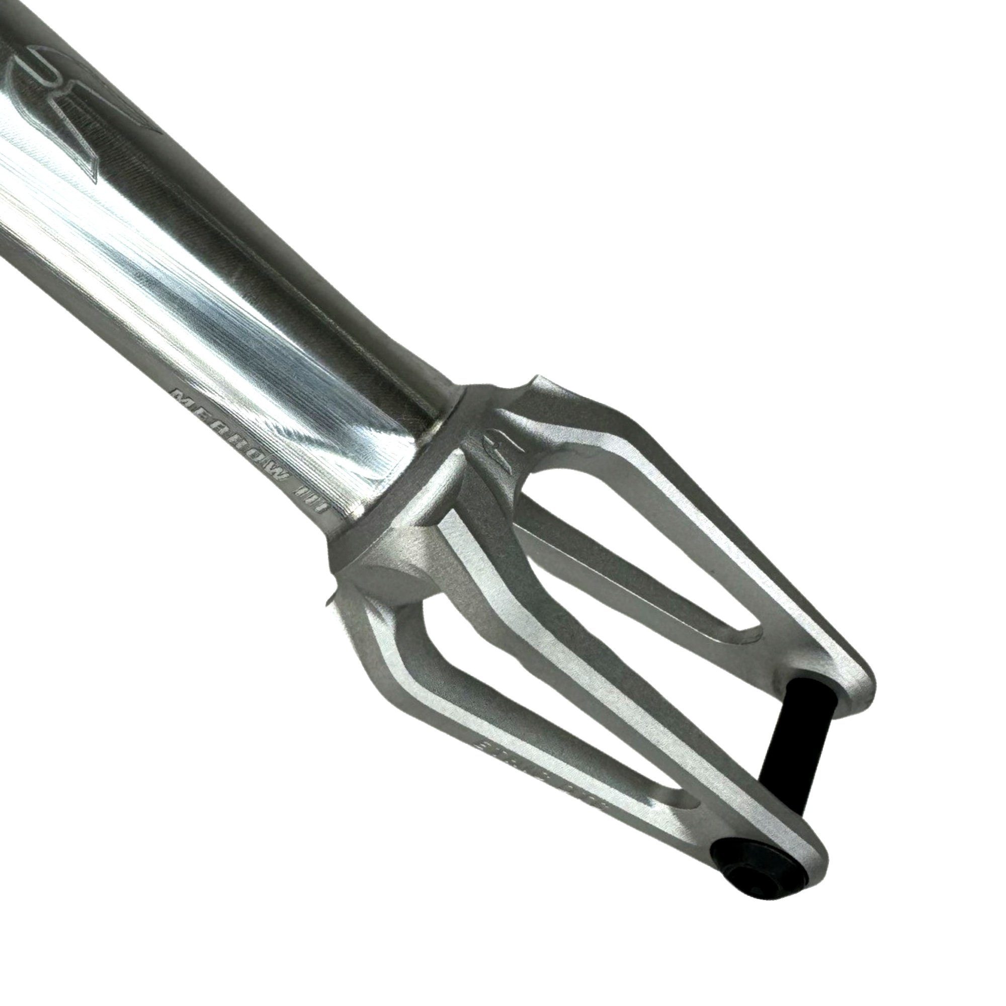 Ethic DTC Stuntscooter Ethic DTC Merrow V3 Stunt-Scooter Gabel HIC 222g Raw Silber