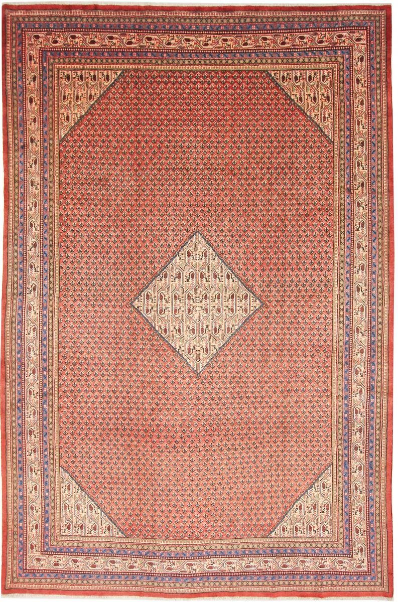Orientteppich Sarough Mir Boteh 259x364 Handgeknüpfter Orientteppich, Nain Trading, rechteckig, Höhe: 12 mm
