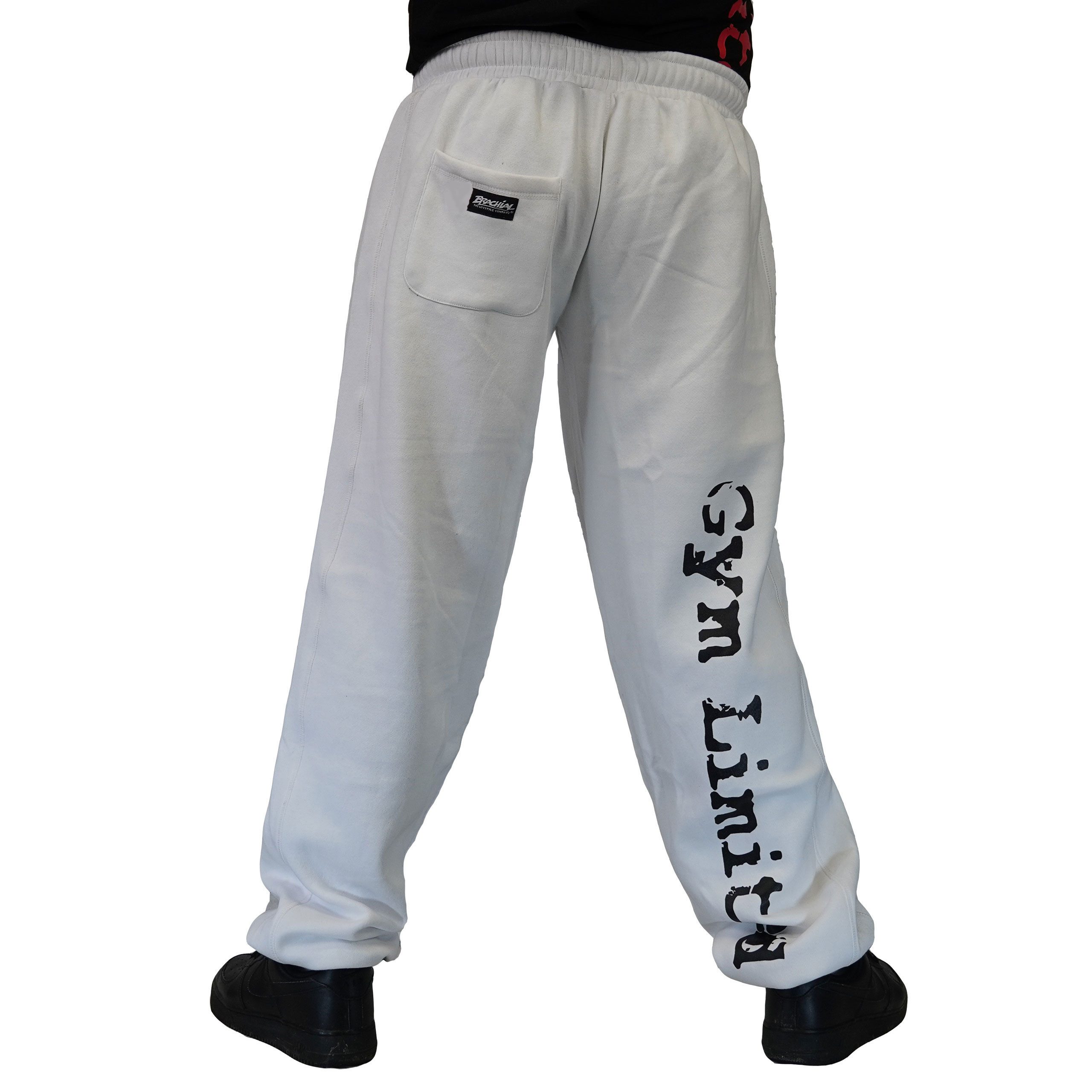 BRACHIAL THE LIFESTYLE COMPANY Sporthose Brachial Sporthose "Gym" weiß/schw günstig online kaufen