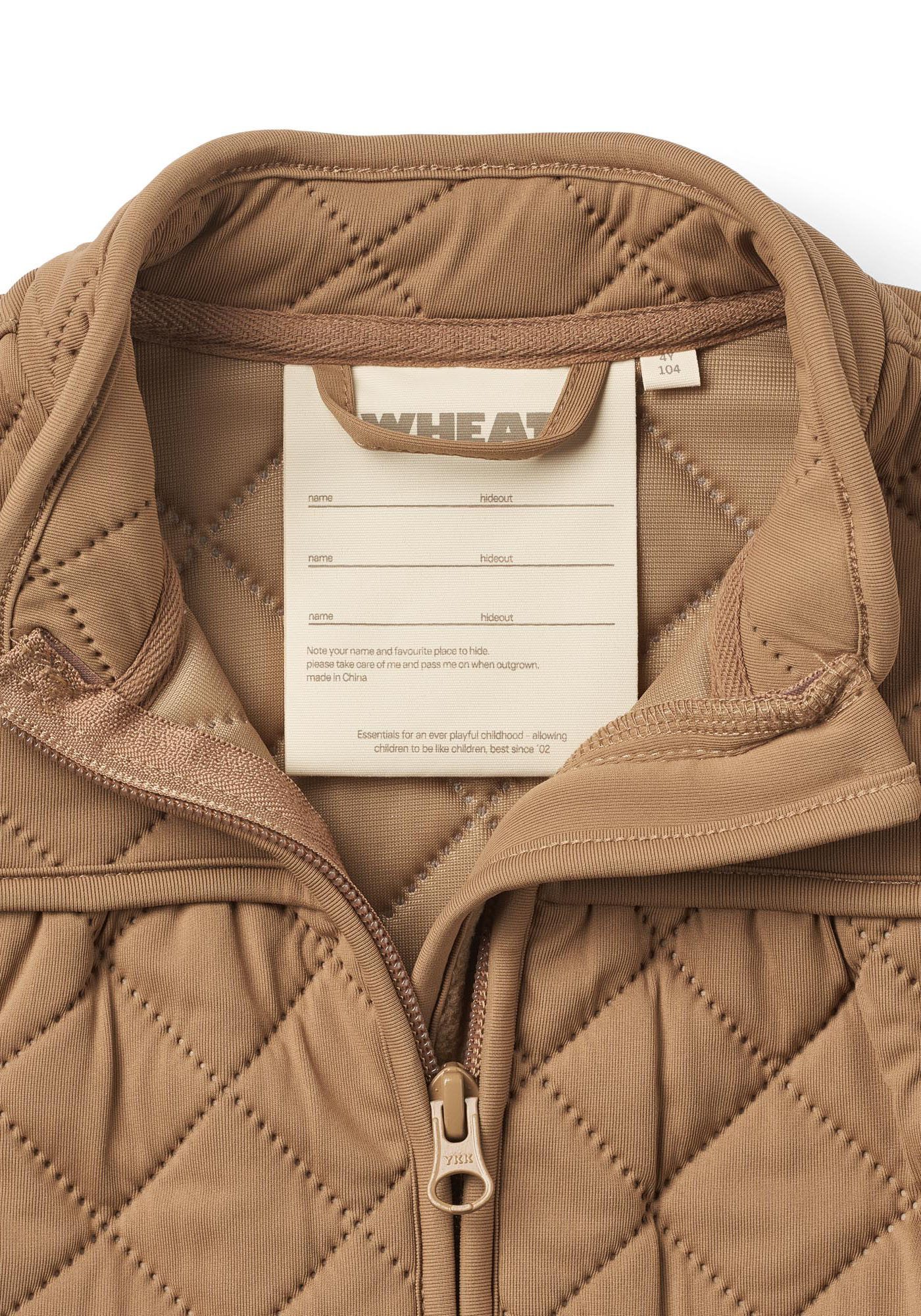 WHEAT Outdoorjacke Tilde in dezenter A-Linie, Ärmelbündchen mit praktischen Daumenlöchern