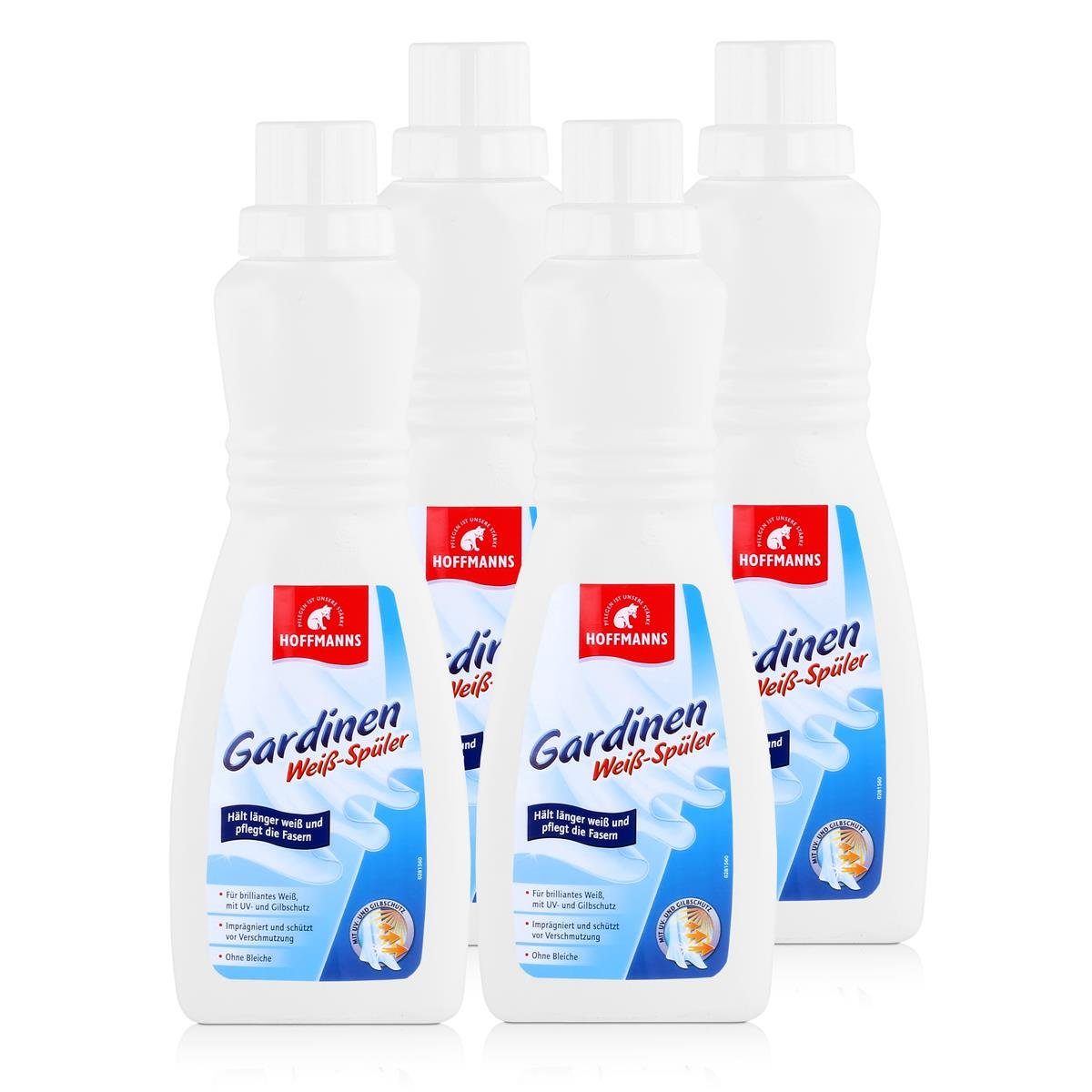 Hoffmanns Hoffmanns Gardinen Weiß-Spüler 500ml - Ohne Bleiche (4er Pack) Spezialwaschmittel