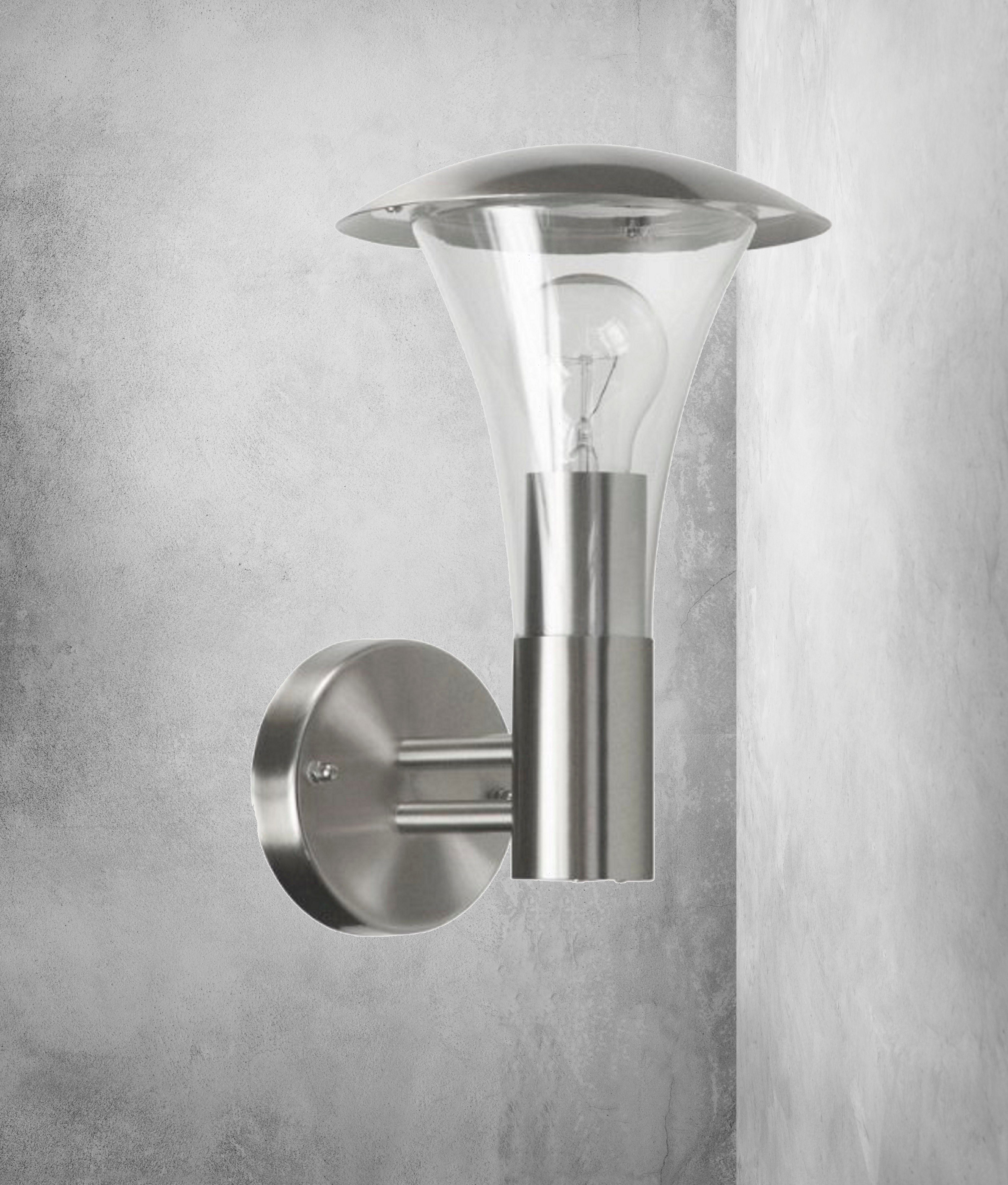 TRANGO LED Außen-Wandleuchte, 8000-LED IP44 LED Außenleuchte inkl. 1x E27 L günstig online kaufen