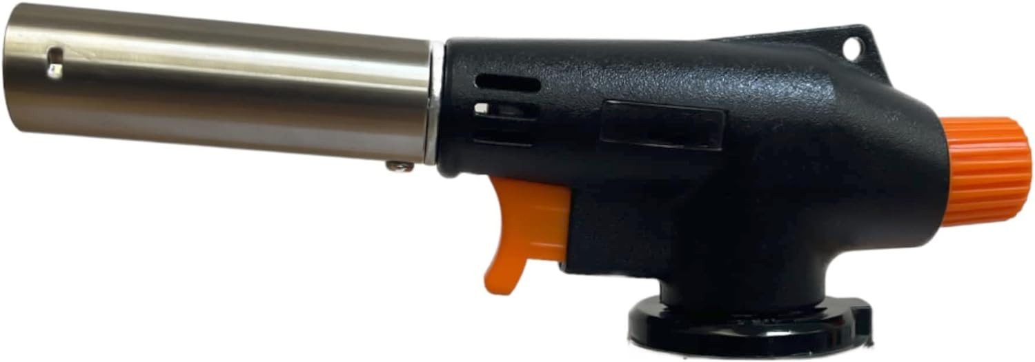 Greenpoint Flambierbrenner Gasbrenner - Flambierbrenner - Küchenbrenner - Creme Brulee Brenner, (mit 1-2-4 Gaskartuchen(227g), kompatibel mit Allen 227g Gaskartuschen mit Bajonettverschluss