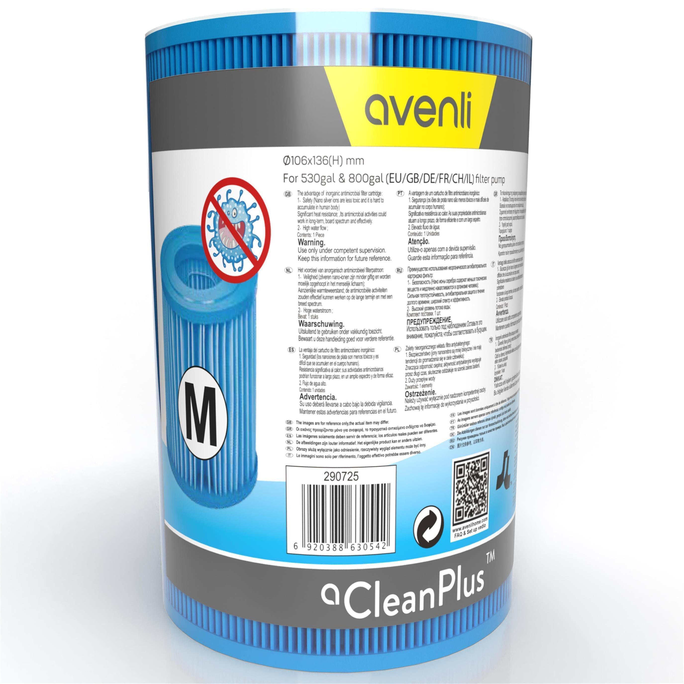 Avenli Pool-Filterkartusche Antibakterielle Filterkartusche, Zubehör für günstig online kaufen
