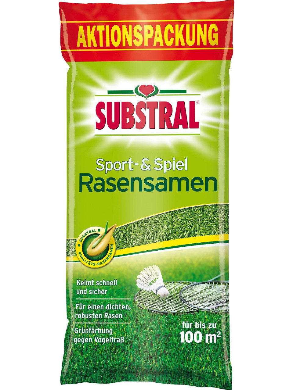 Rasensamen Substral Sport & Spiel Rasensamen 2 kg für 100 m²