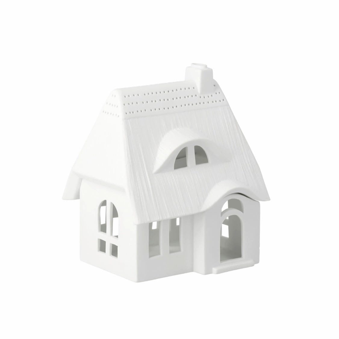 Räder Design Dekoobjekt Lichthaus Reetdachhaus Haus Häuser von Räder Reetdach Porzellanhaus