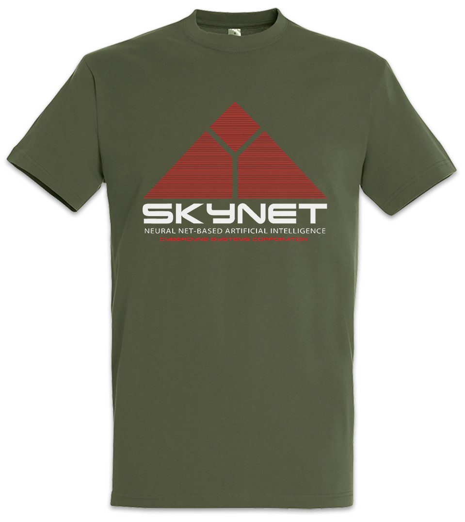Urban Backwoods Print-Shirt Skynet Herren T-Shirt günstig online kaufen