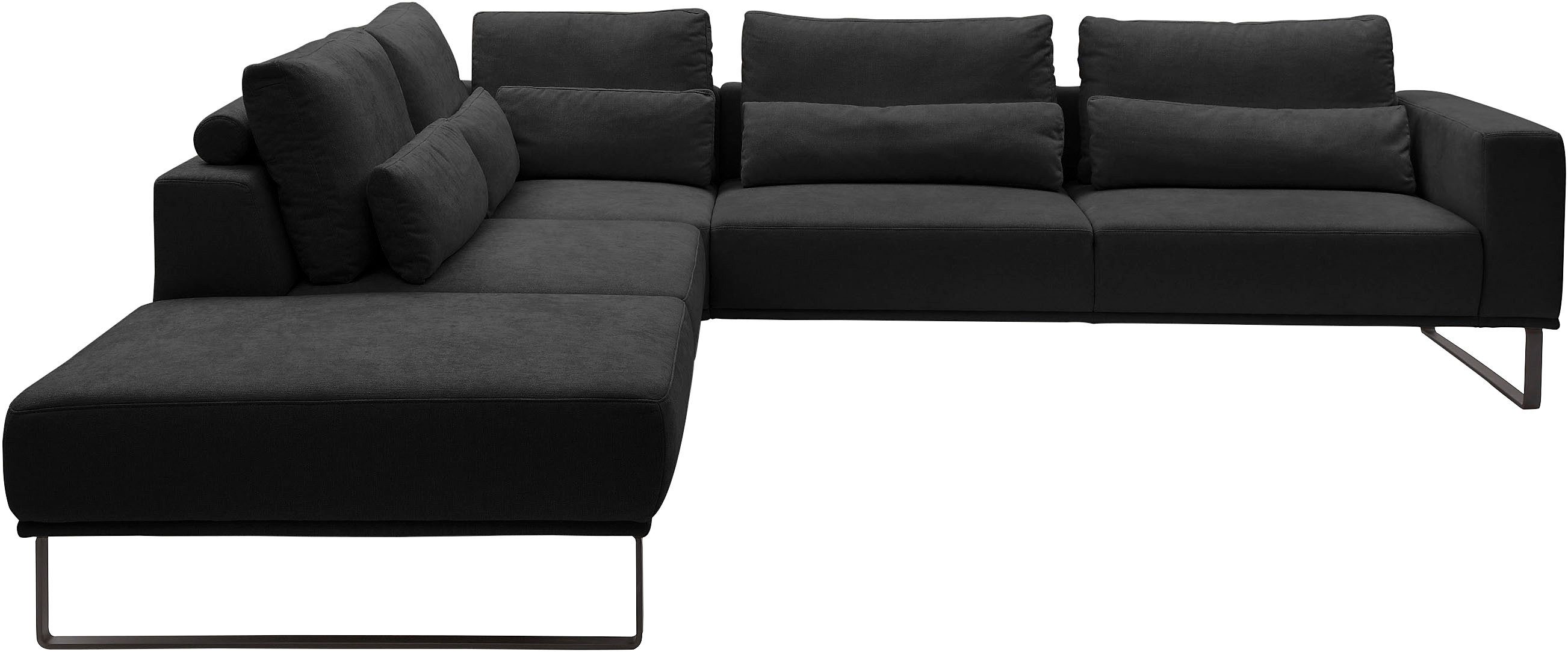 Musterring JustB! PM100, 2 Teile, wahlweise mit Funktion und Kissen, mit Metallkufe, Maße 200 x 308 cm
