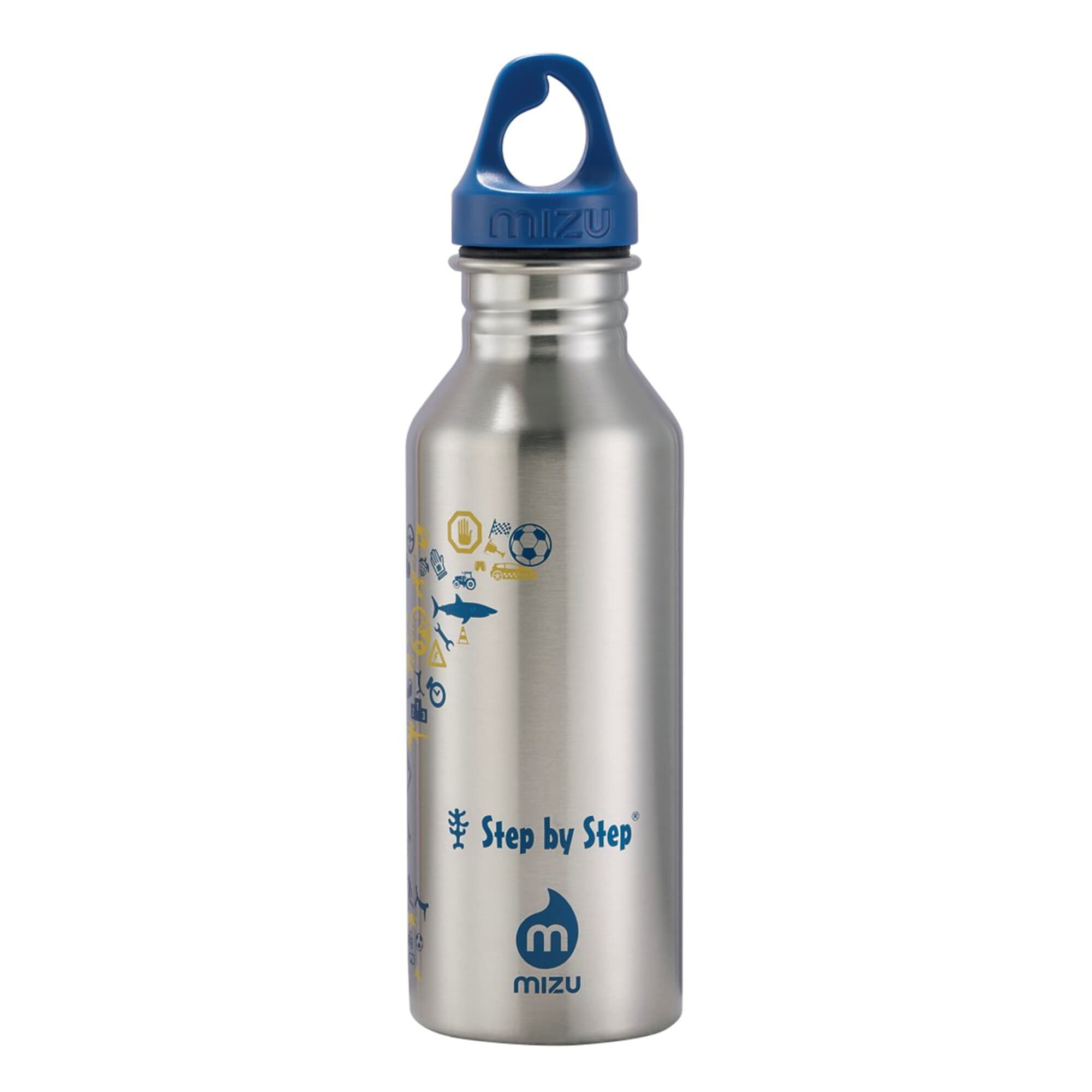 Step by Step Trinkflasche Edelstahl, 0,5 l, auslaufsicher