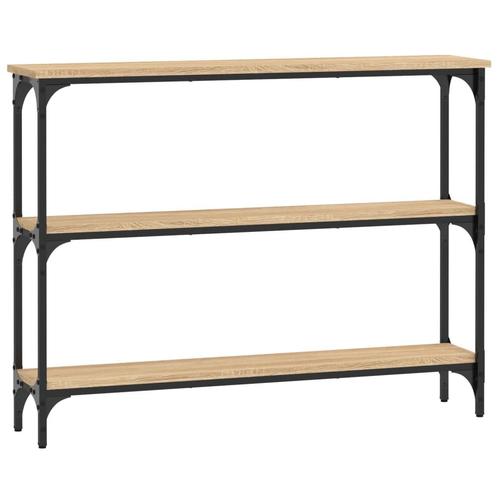 vidaXL Konsolentisch, Beistelltisch Sonoma-Eiche 100x22,5x75 cm günstig online kaufen