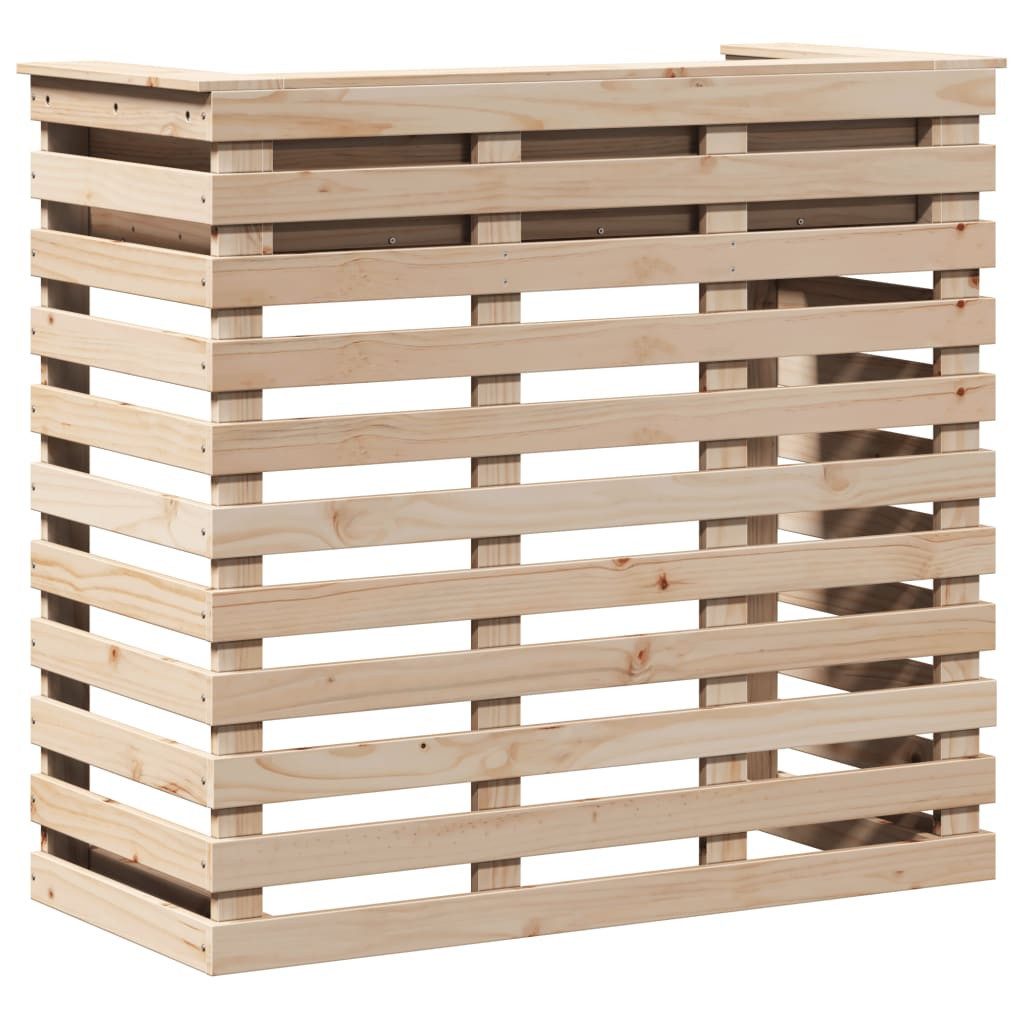 vidaXL Gartentisch Gartenbar 113,5x50x103 cm Massivholz günstig online kaufen