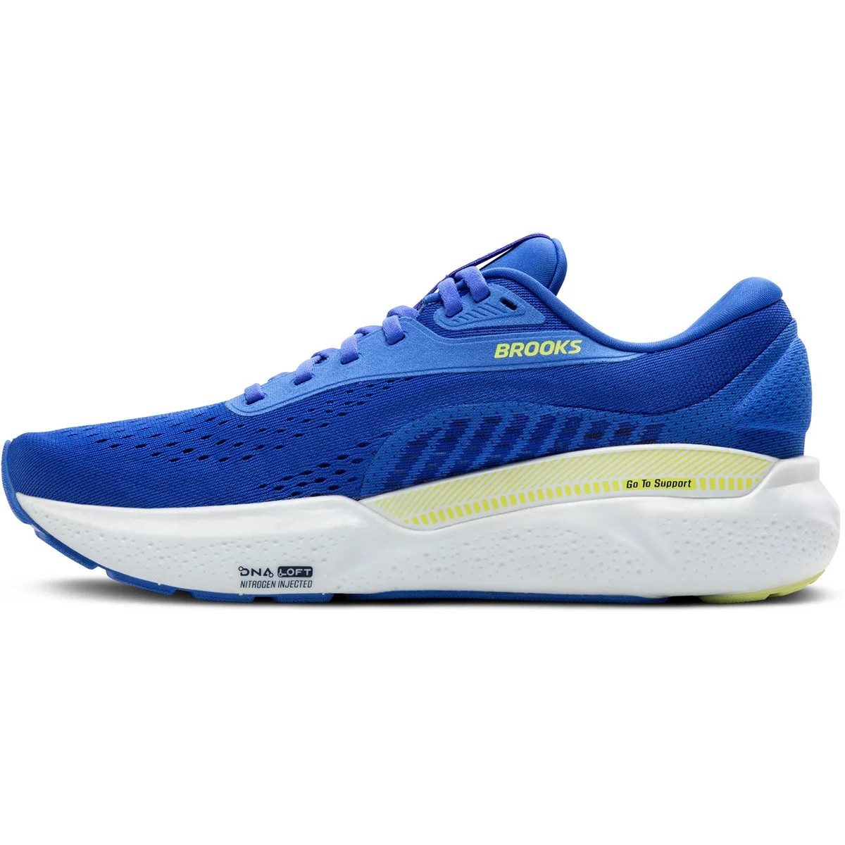 Brooks Adrenaline GTS 24 COBALT/NEO YELLOW/PEACOAT günstig online kaufen