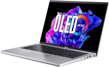 Acer SFG14-71-582W OLED Notebook (Intel Core i5 13500H, Intel Iris Xe Grafik, 512 GB SSD, Full HD 16GB RAM Augenschonender Bildschirm mit schwachem blauem Licht)