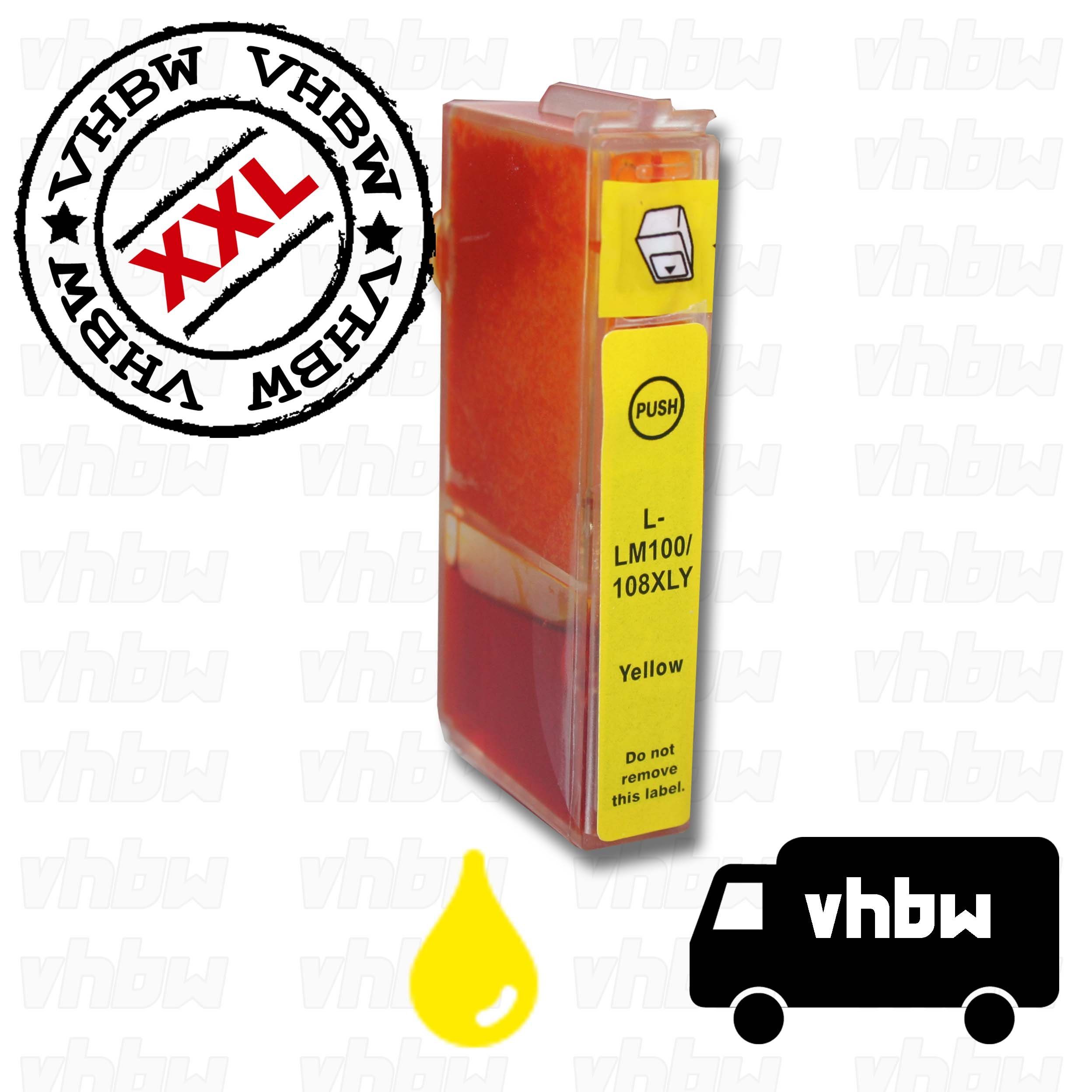 vhbw Tintenpatrone (passend für Kompatibel mit Lexmark Prevail Pro 705)
