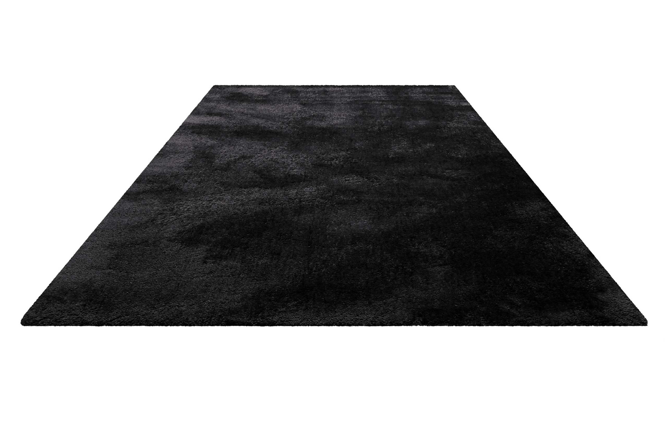 Homie Living Teppich Pisa, rund, Höhe: 25 mm, Hochflor, Microfaser, uni, weich, Shaggy, Wohnzimmer, Schlafzimmer