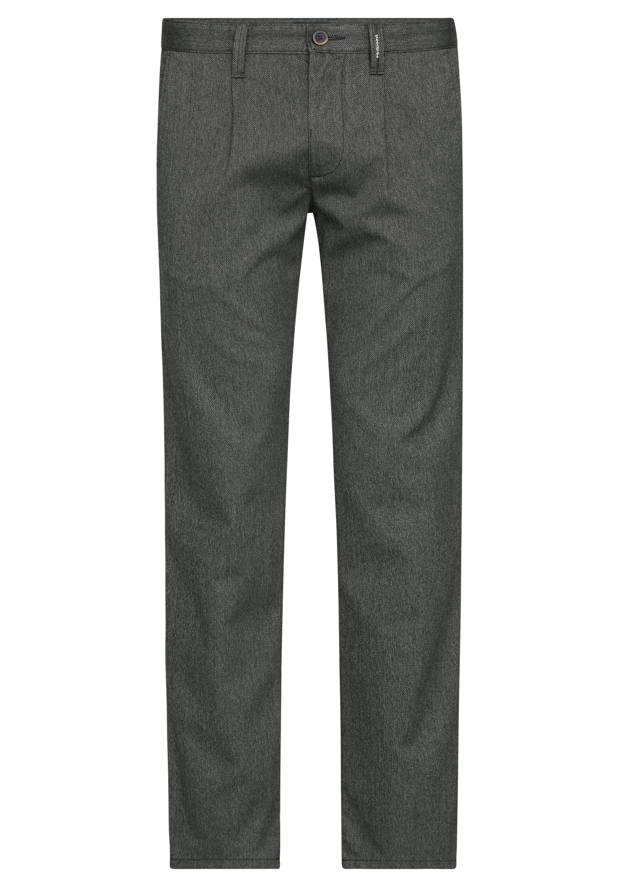 Redpoint Chinohose JASPER Modern Fit Chinohose im Wool-Look mit Stretch
