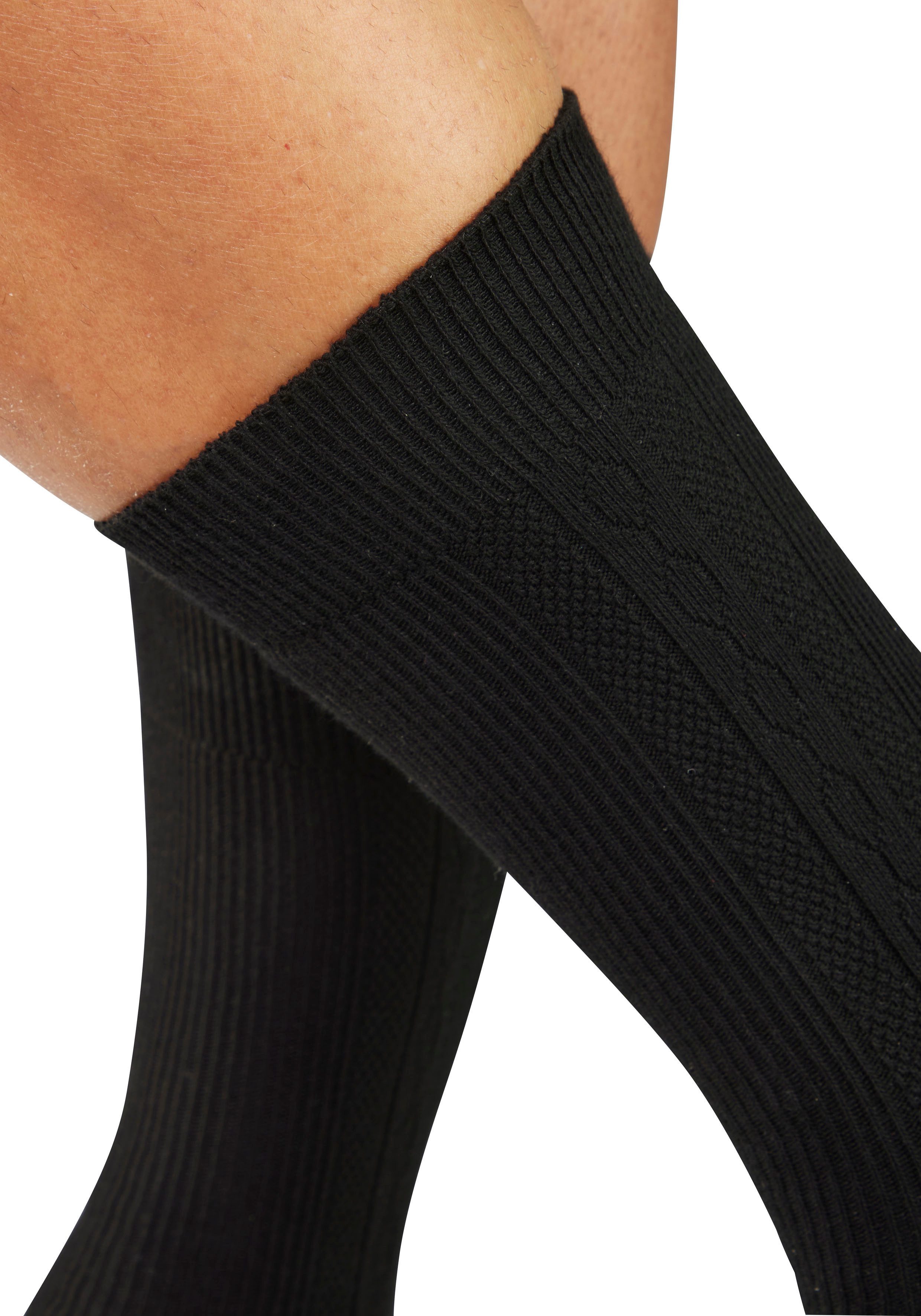 H.I.S Businesssocken Klassische Herren, Männersocken, unifarben, ohne drückende Naht (Packung, 5-Paar, Anzugsocken) mit dezent eingestrickten Designs – Bild 4 von 5