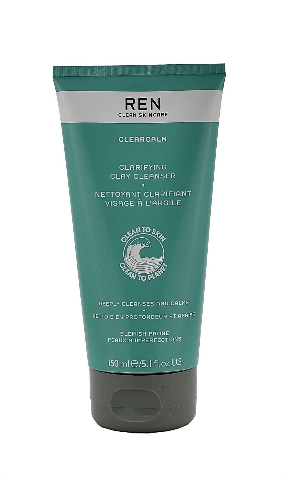 Gesichts-Reinigungscreme REN Clarifying Clay Cleanser - 150ml
