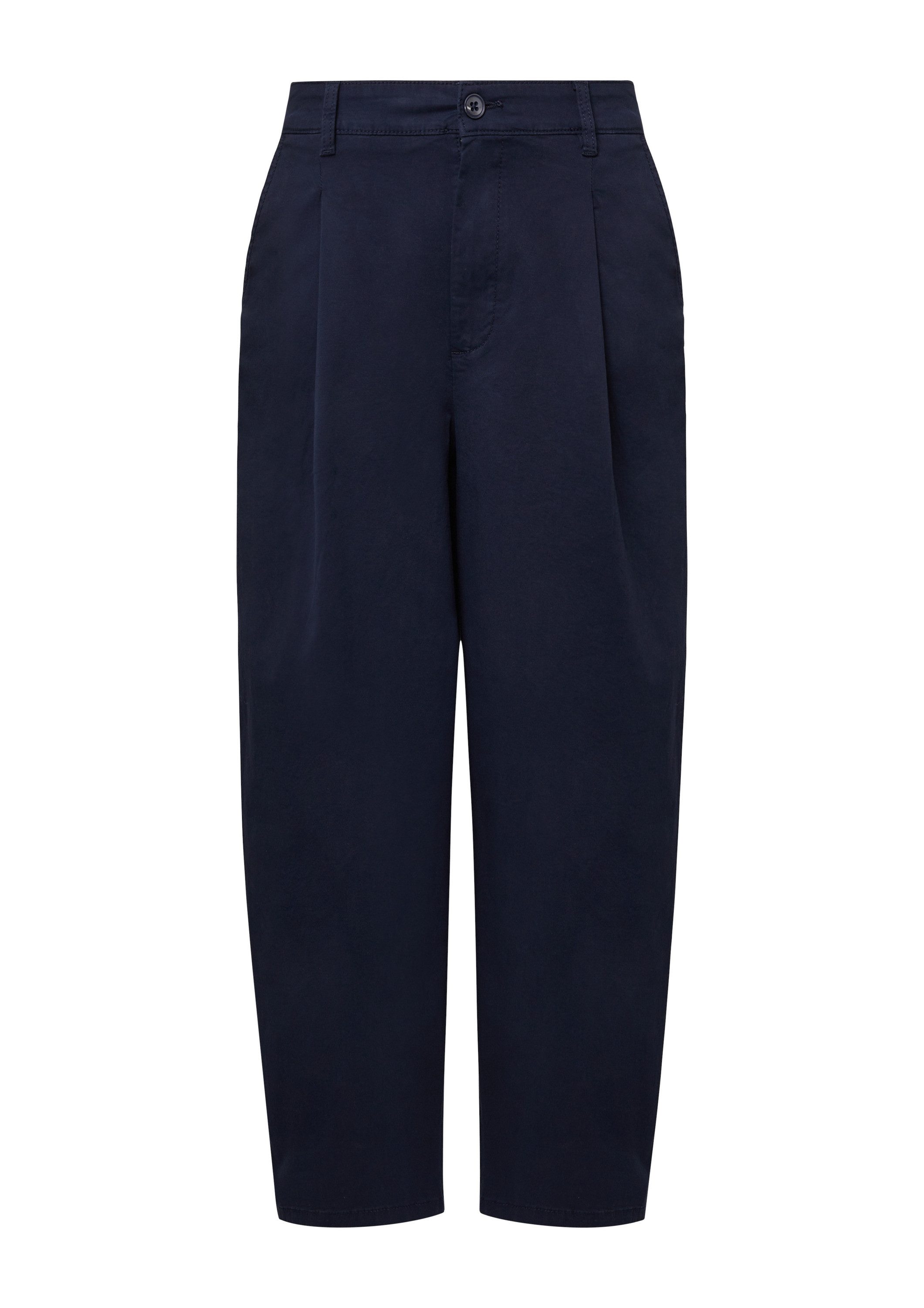 s.Oliver Chinos Hose Baumwollstretch-Hose mit Barrel günstig online kaufen