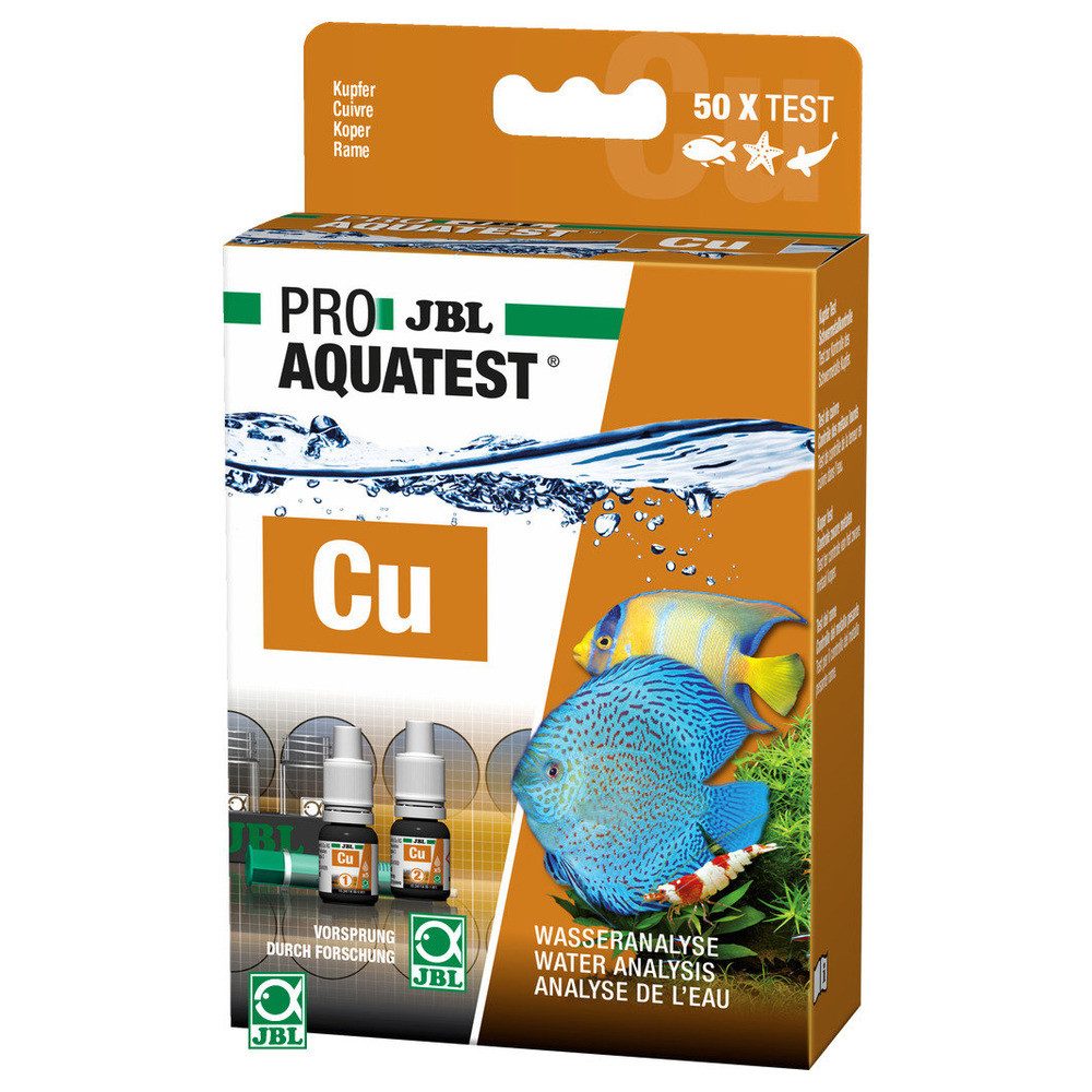 Aquarium-Wassertest ProAquaTest Cu Kupfer