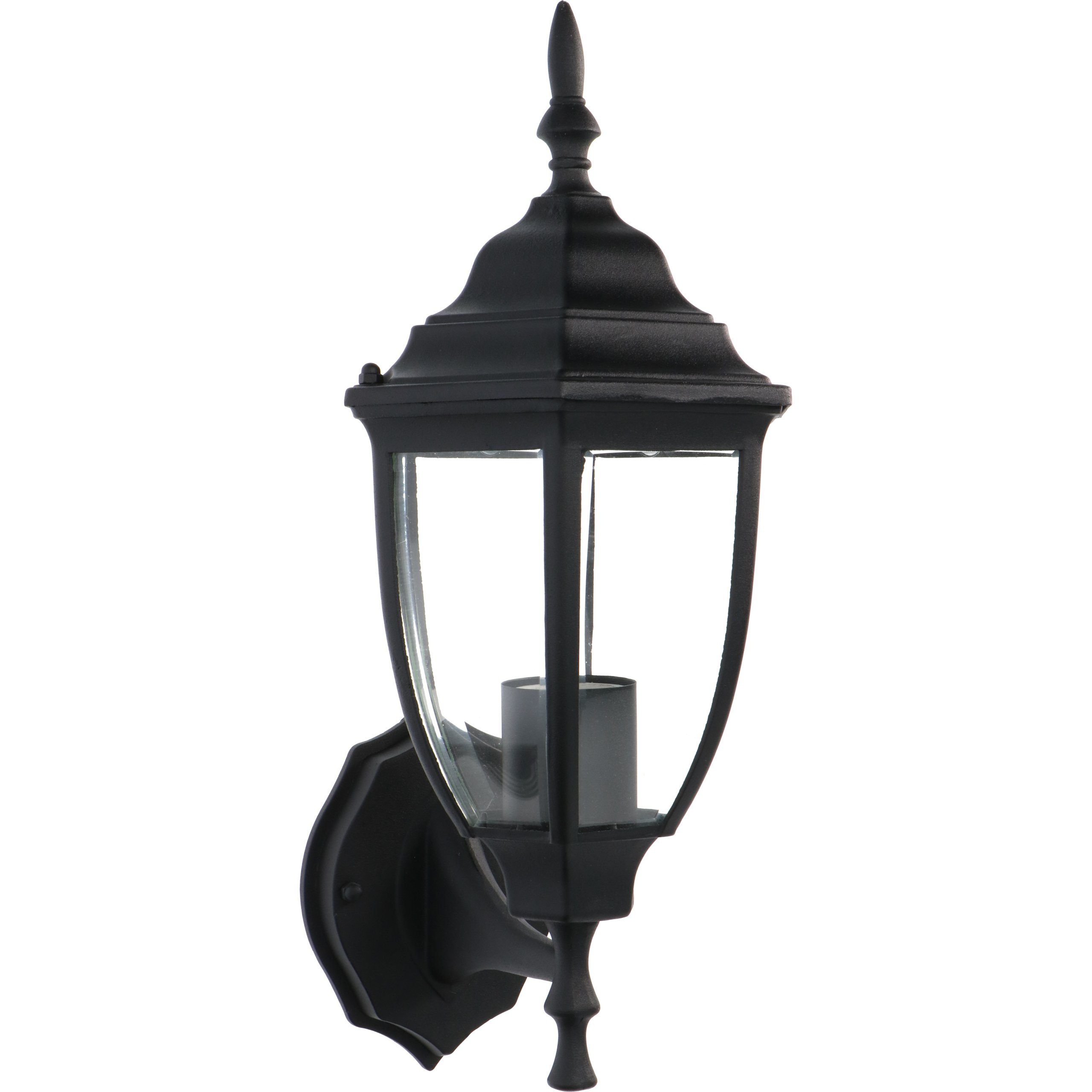 LED\'s light LED Außen-Wandleuchte 1000572 Außen-Wandleuchte, LED, Vintage schwarz  1x E27 IP44