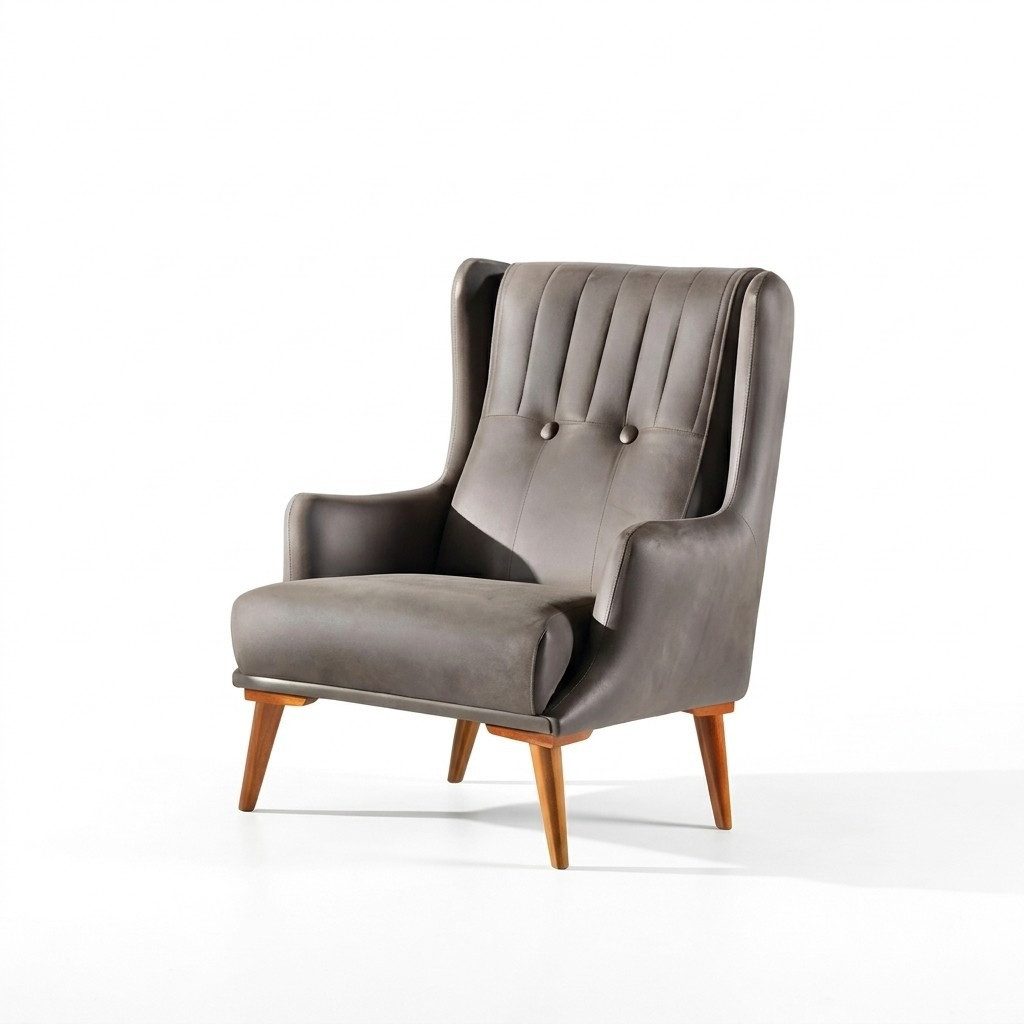 JVmoebel Sessel Sessel Design Couch Sofa Relax Leder Lounge Club Polster Sitzer Luxus (1-St., Sessel), Made in Europa, Maße Sessel: 76 x 85 x 100 cm