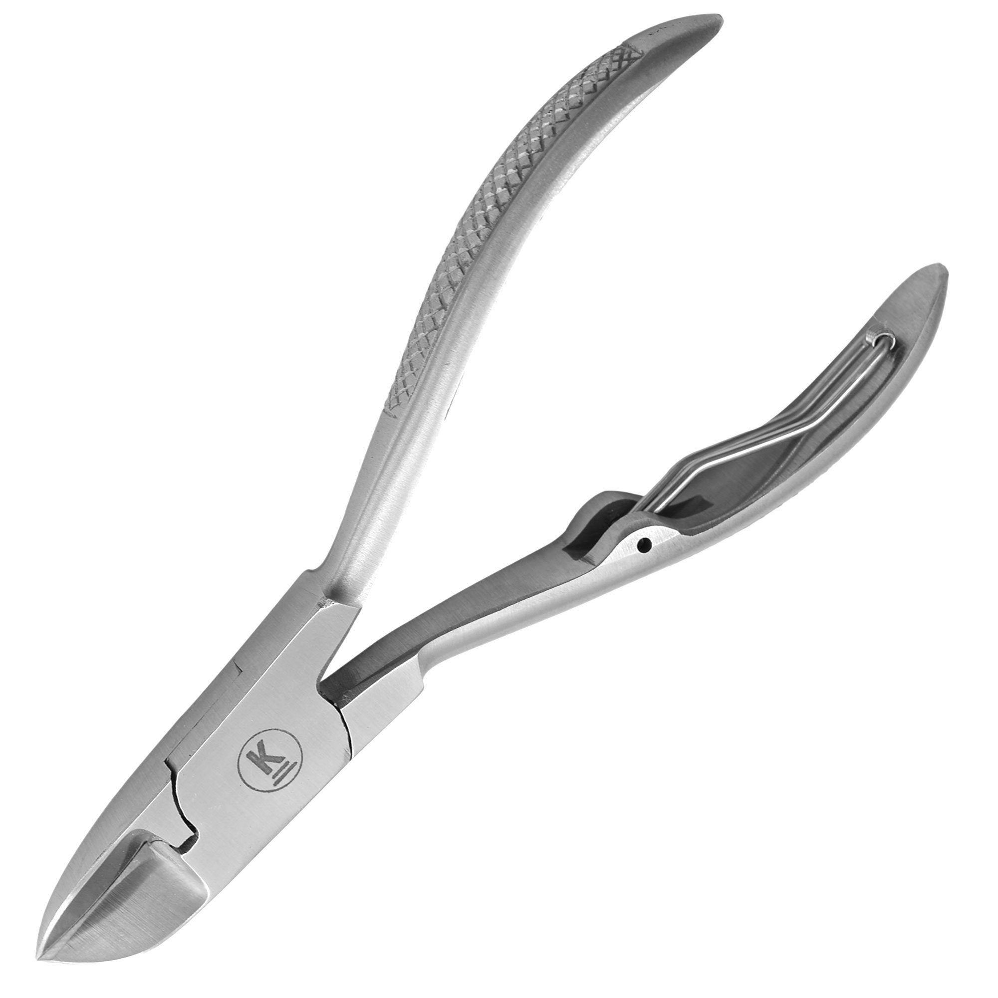 K-Pro Nagelzange K-Pro Nagelzange 11,5 cm Präzision Nagelzange für Fußpflege & Maniküre, 1-tlg., scharf