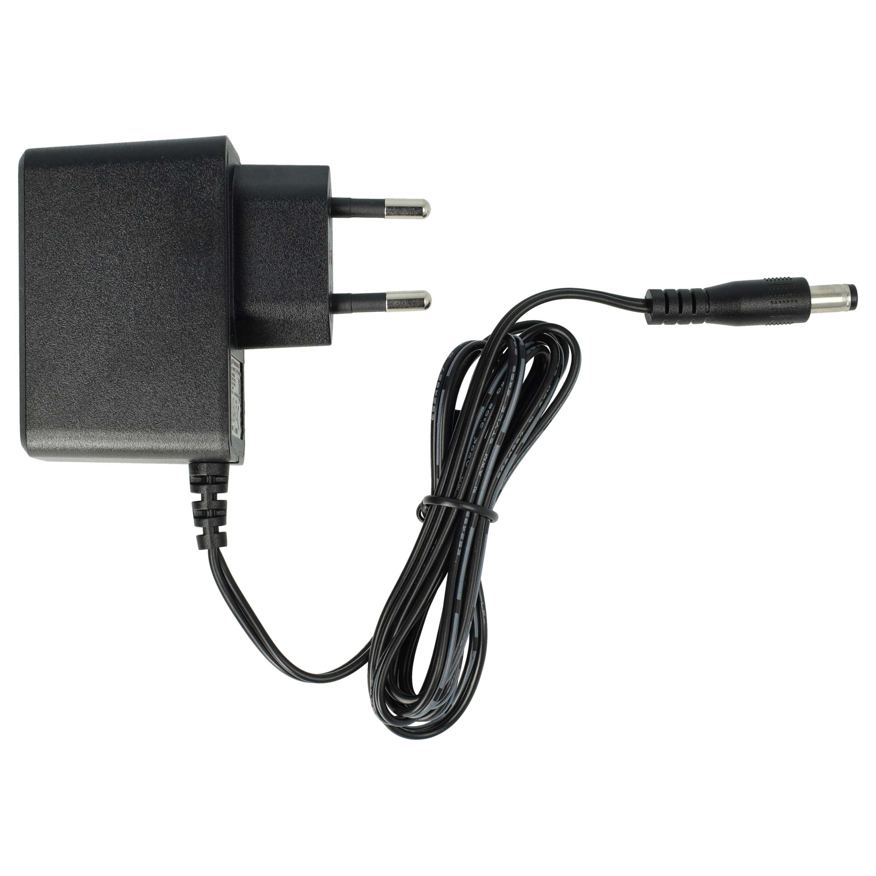 vhbw passend für Yamaha YPT-230, YPT-220 Trafo Netzteil (Ersatznetzteil für Ihr Keyboard, Netzgerät mit Euro-Stecker zum) von VHBW