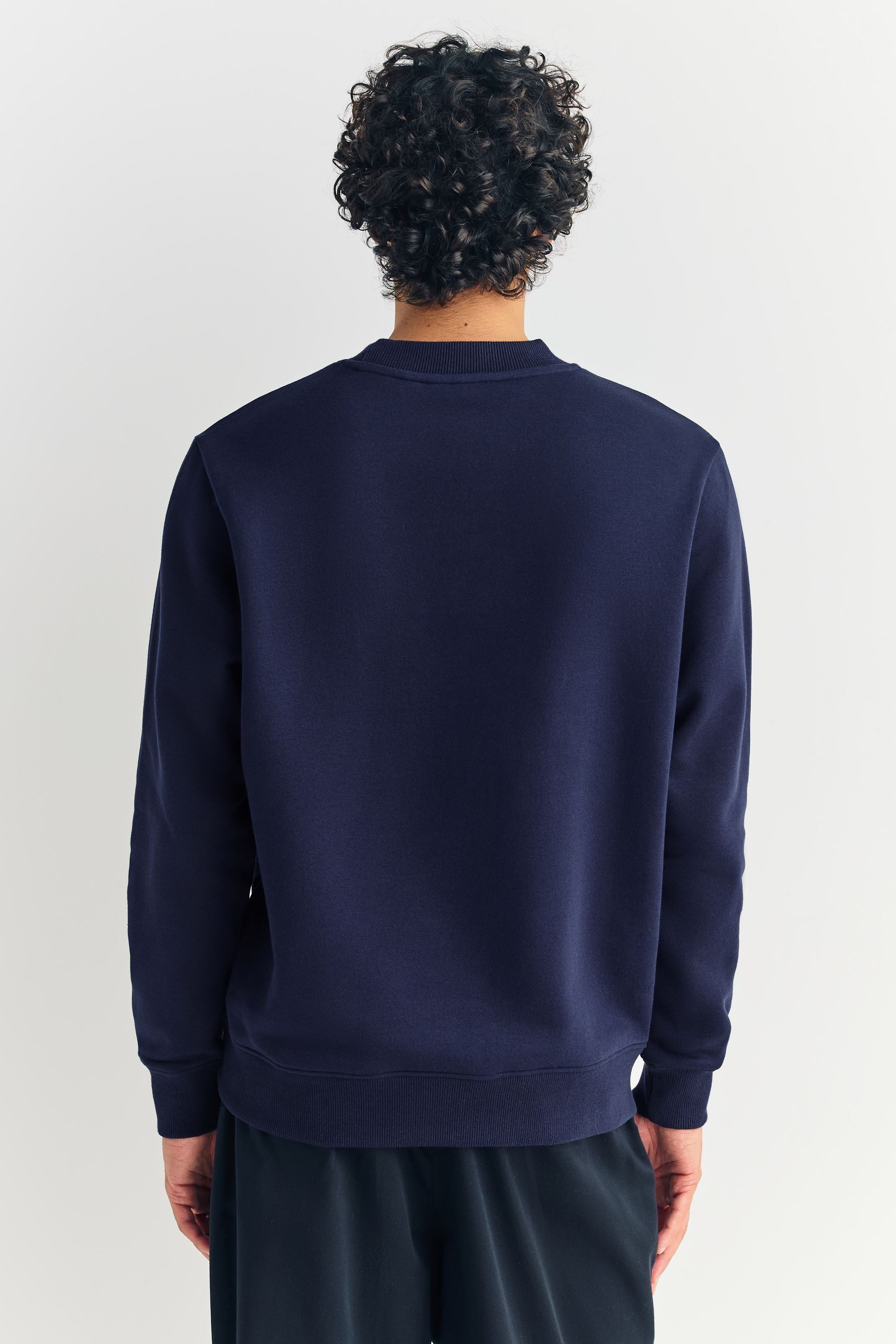 Next Sweater Rundhals-Sweatshirt mit weihnachtlichem Muster (1-tlg)