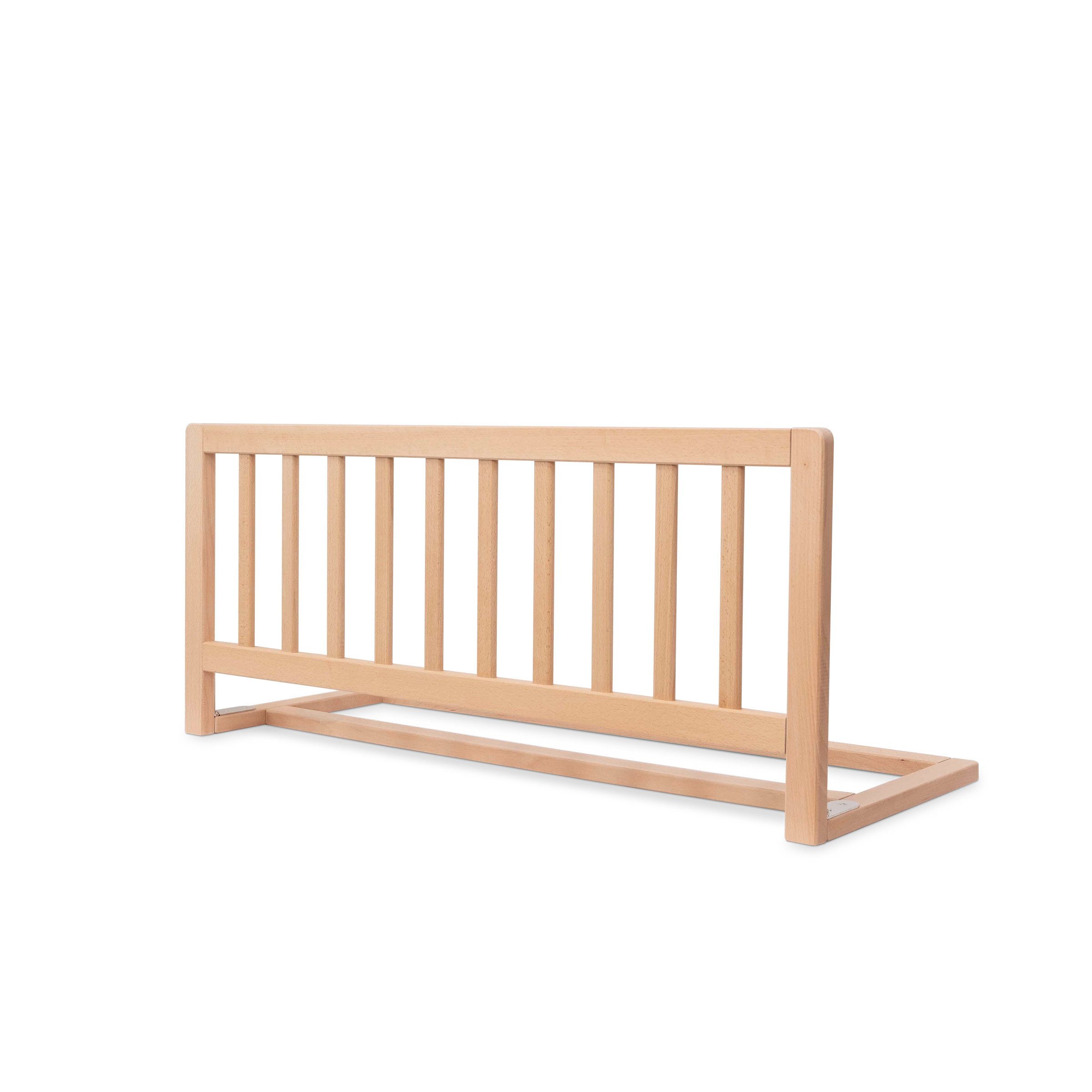 Ehrenkind Bettschutzgitter Rausfallschutz aus Buche Massivholz (Schütz vor dem Herausfallen, Klappbar), fertig montiert geliefert, FSC® zertifiziert