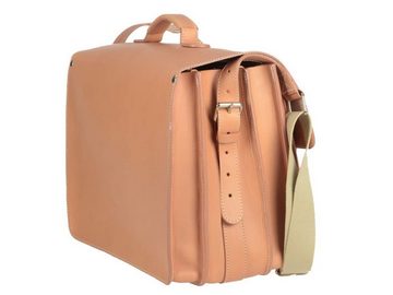 Ruitertassen Aktentasche Classic Adult, 42 cm Lehrertasche mit 3 Fächern, Notebookfach, rustikales Leder