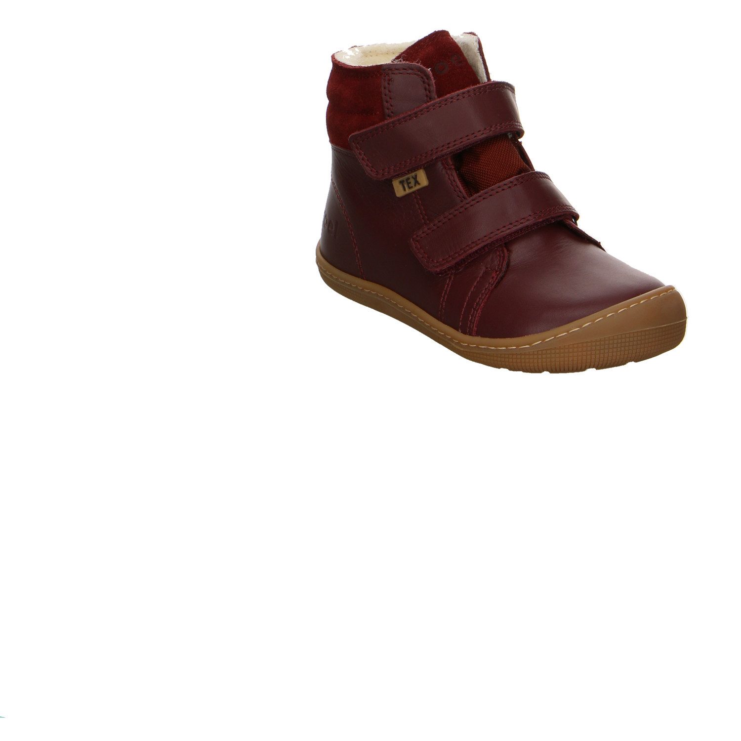 KOEL Koel Leder Klettstiefel Winter Mädchen rot Winterstiefelette