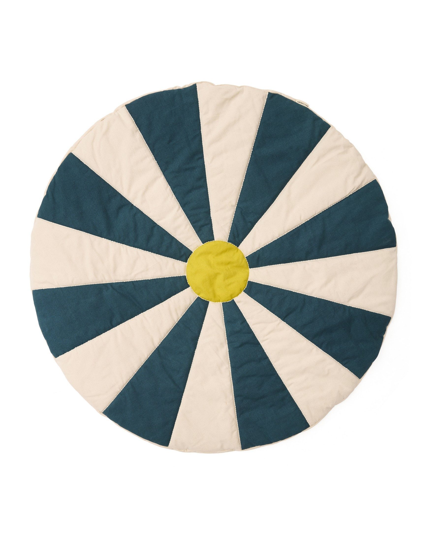 Kids Concept Spielmatte Kids Concept - Spielmatte Zirkus blau - 112x112 cm