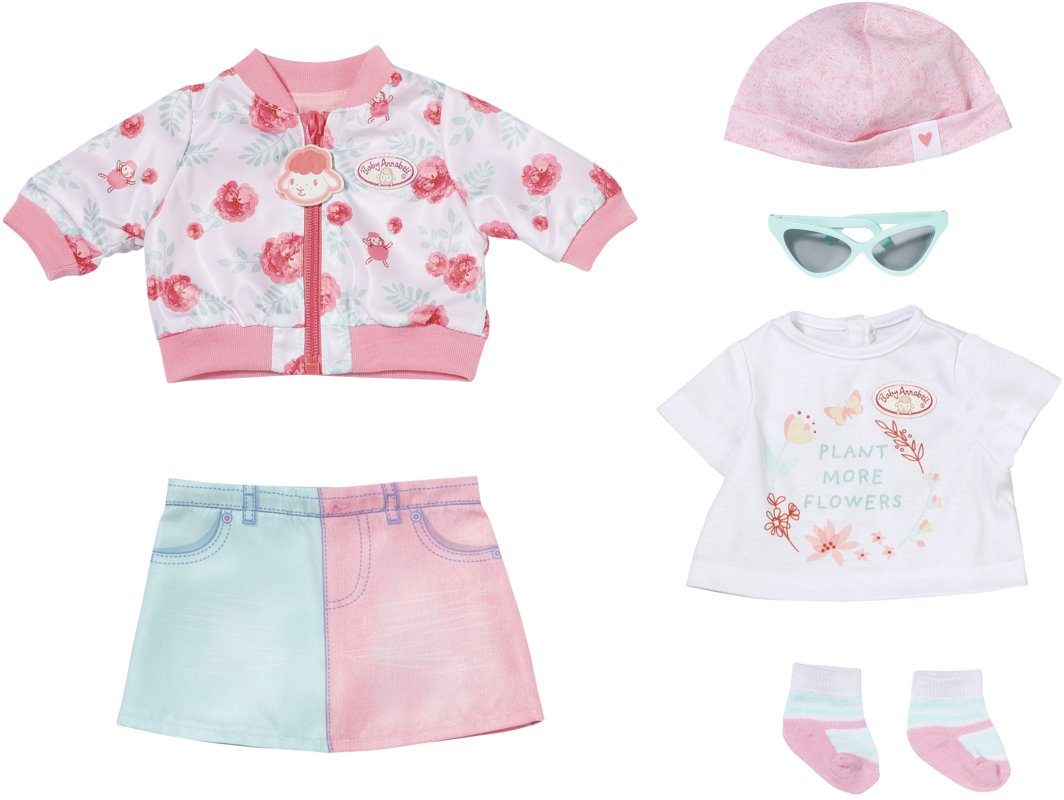 Baby Annabell Puppenkleidung Deluxe Frühling (Set, 6-tlg)