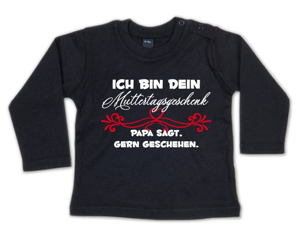ᐅ Ggraphics Longsleeve Ich bin dein Muttertagsgeschenk Papa sagt
